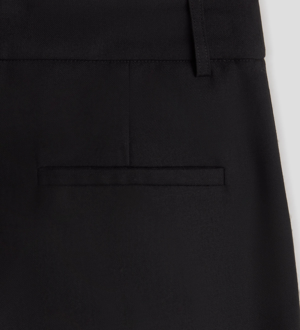 Wide pleated pants