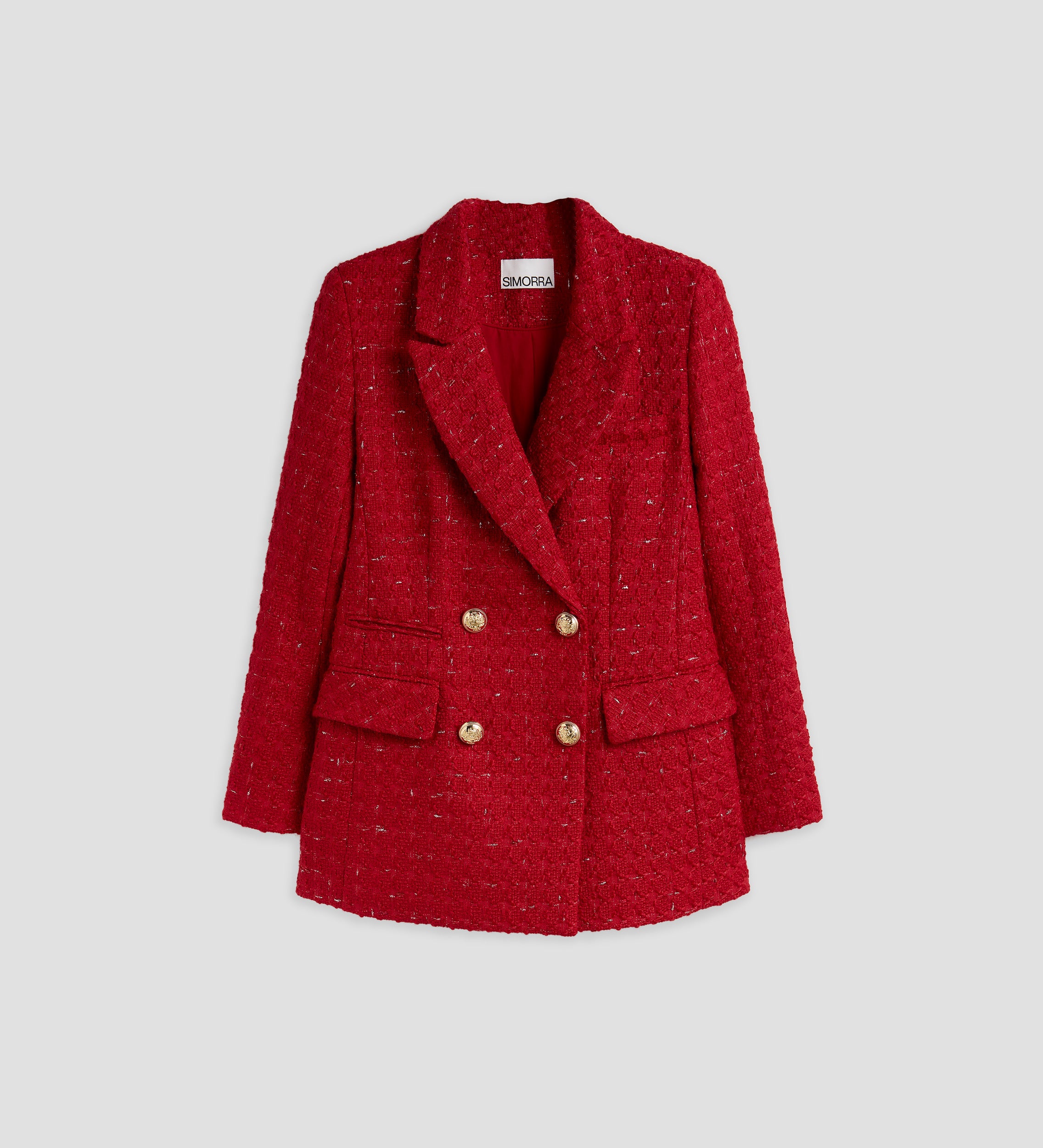 Americana tweed lurex