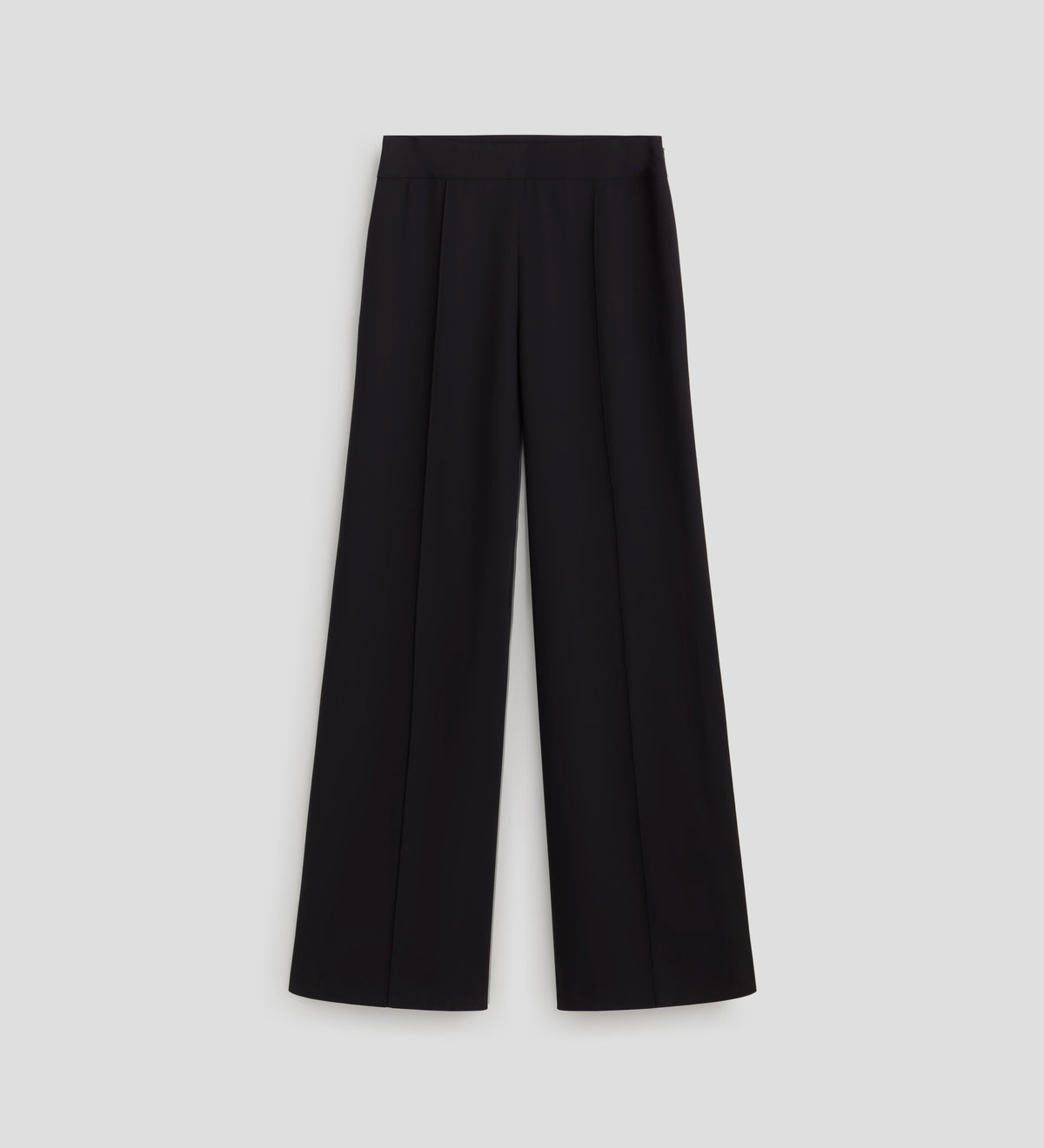 Pantalon évasé taille haute