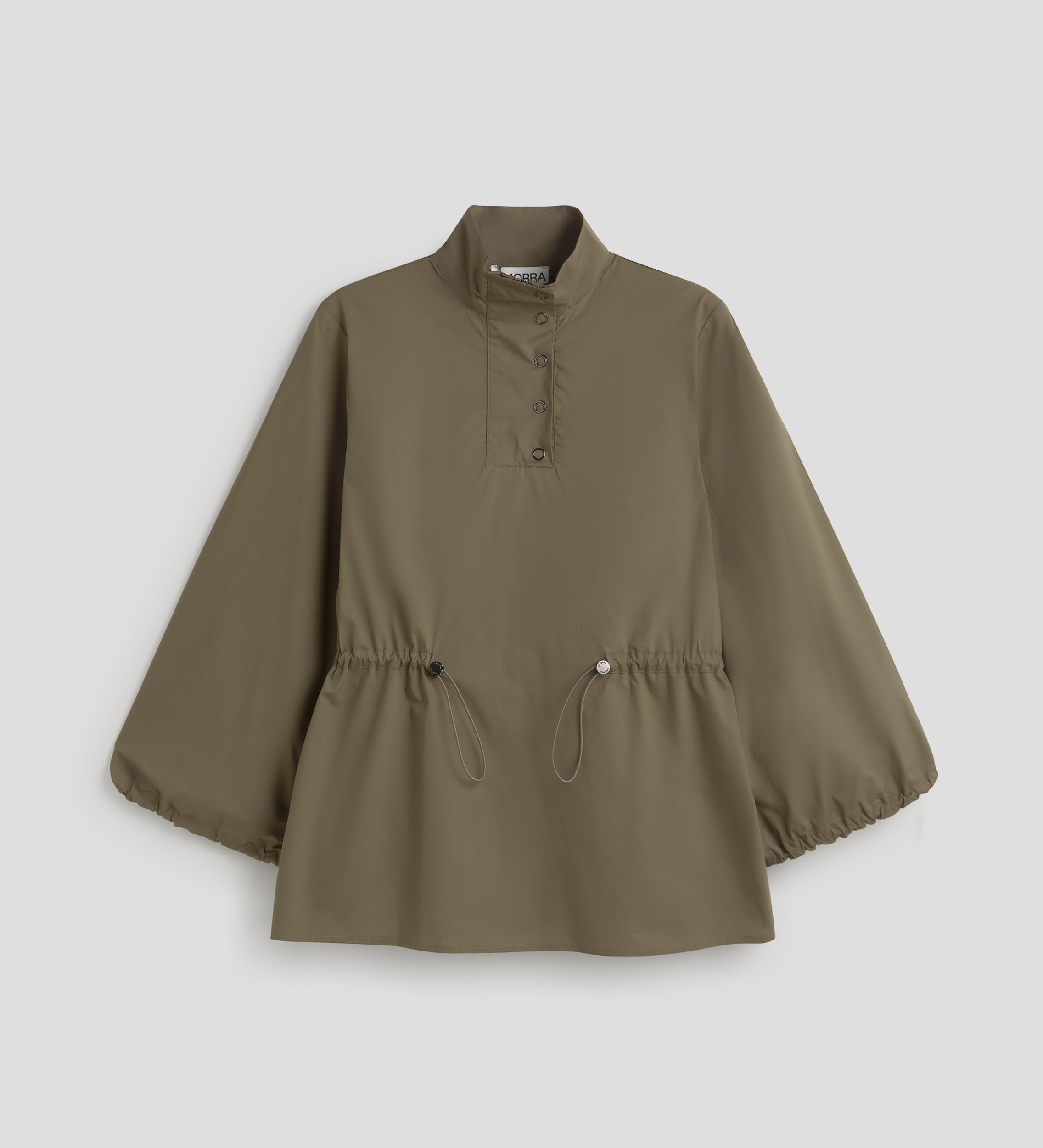 High-neck blouse
