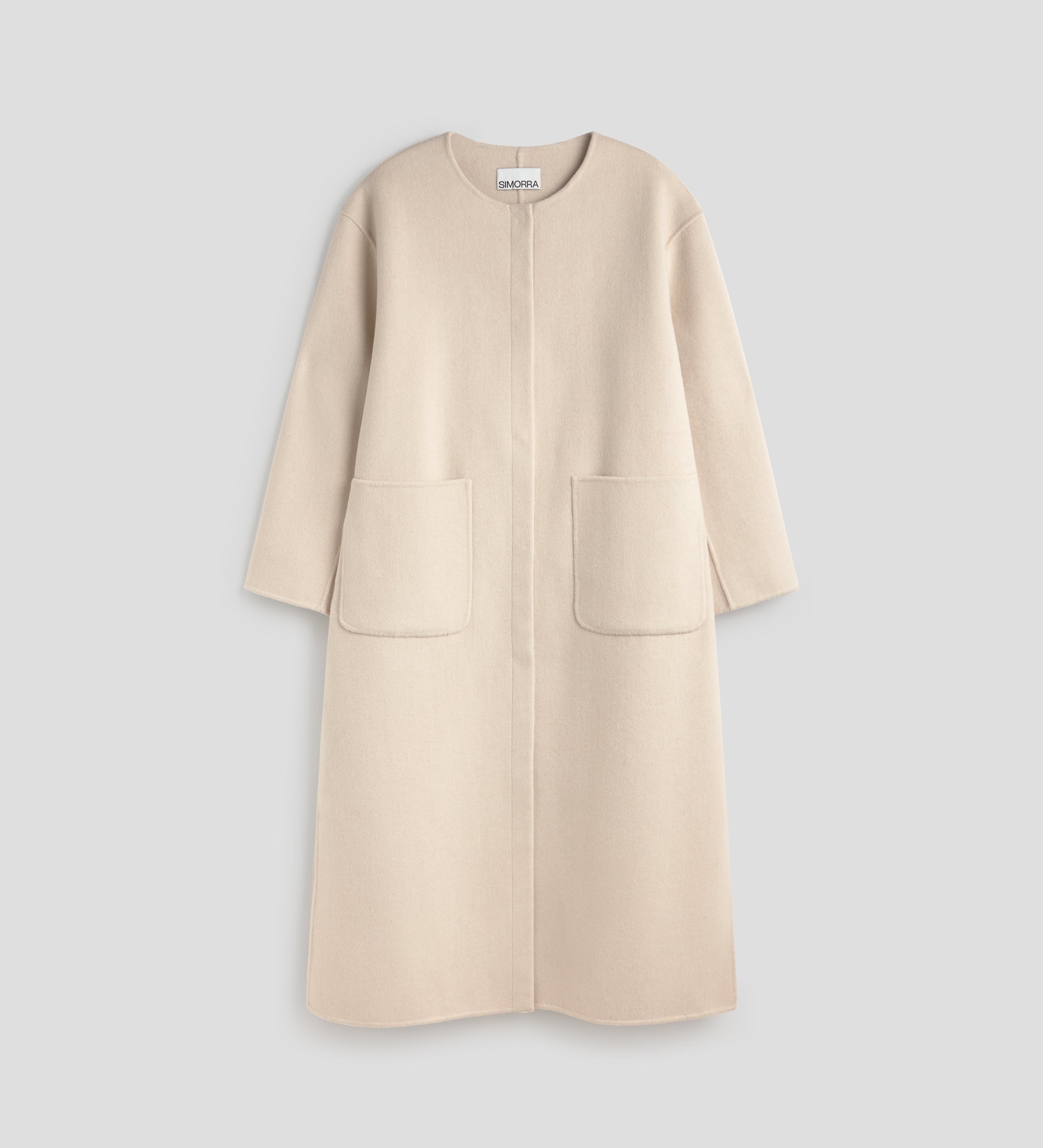 Long double-sided coat