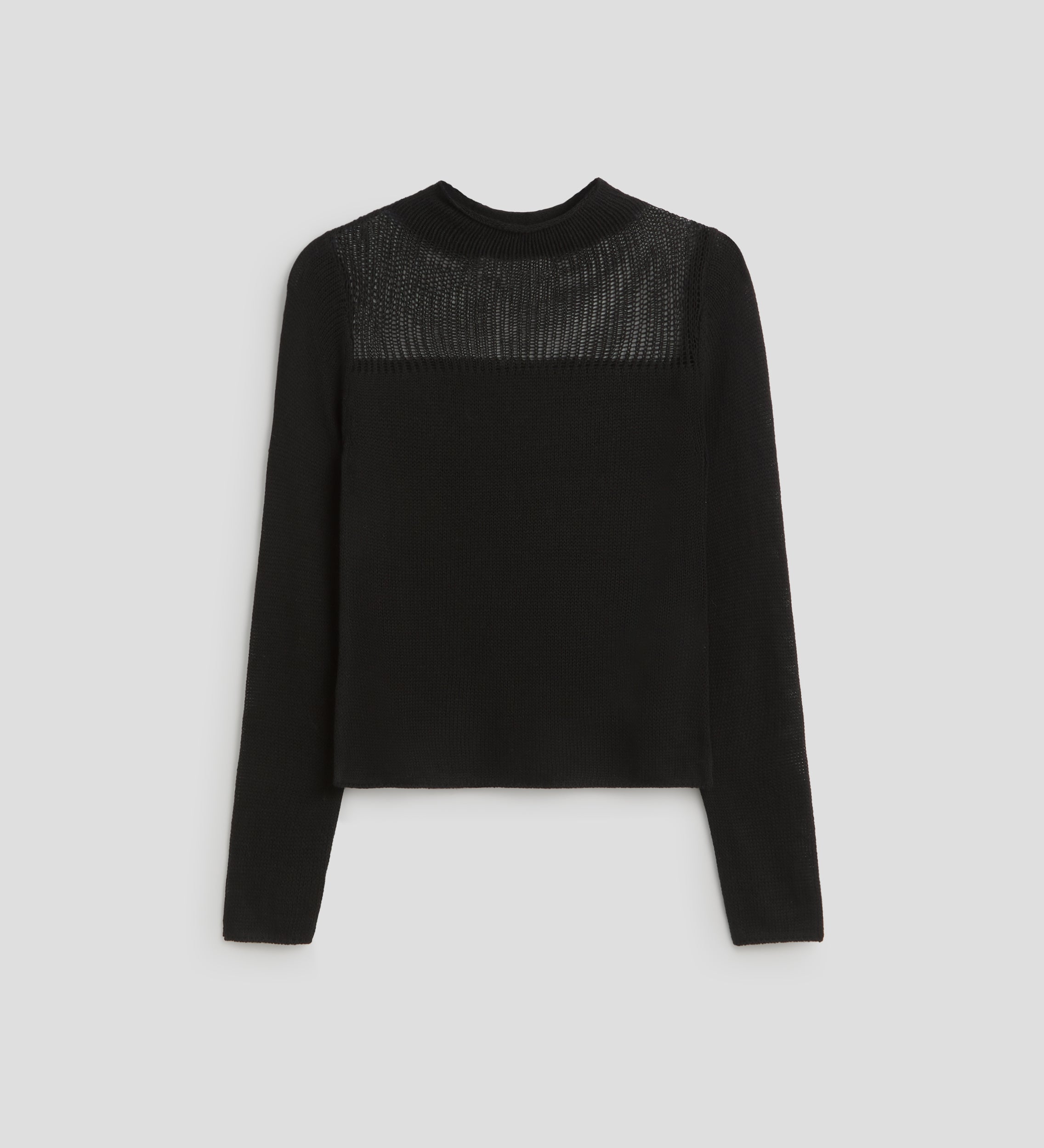 Pull détail non cousu