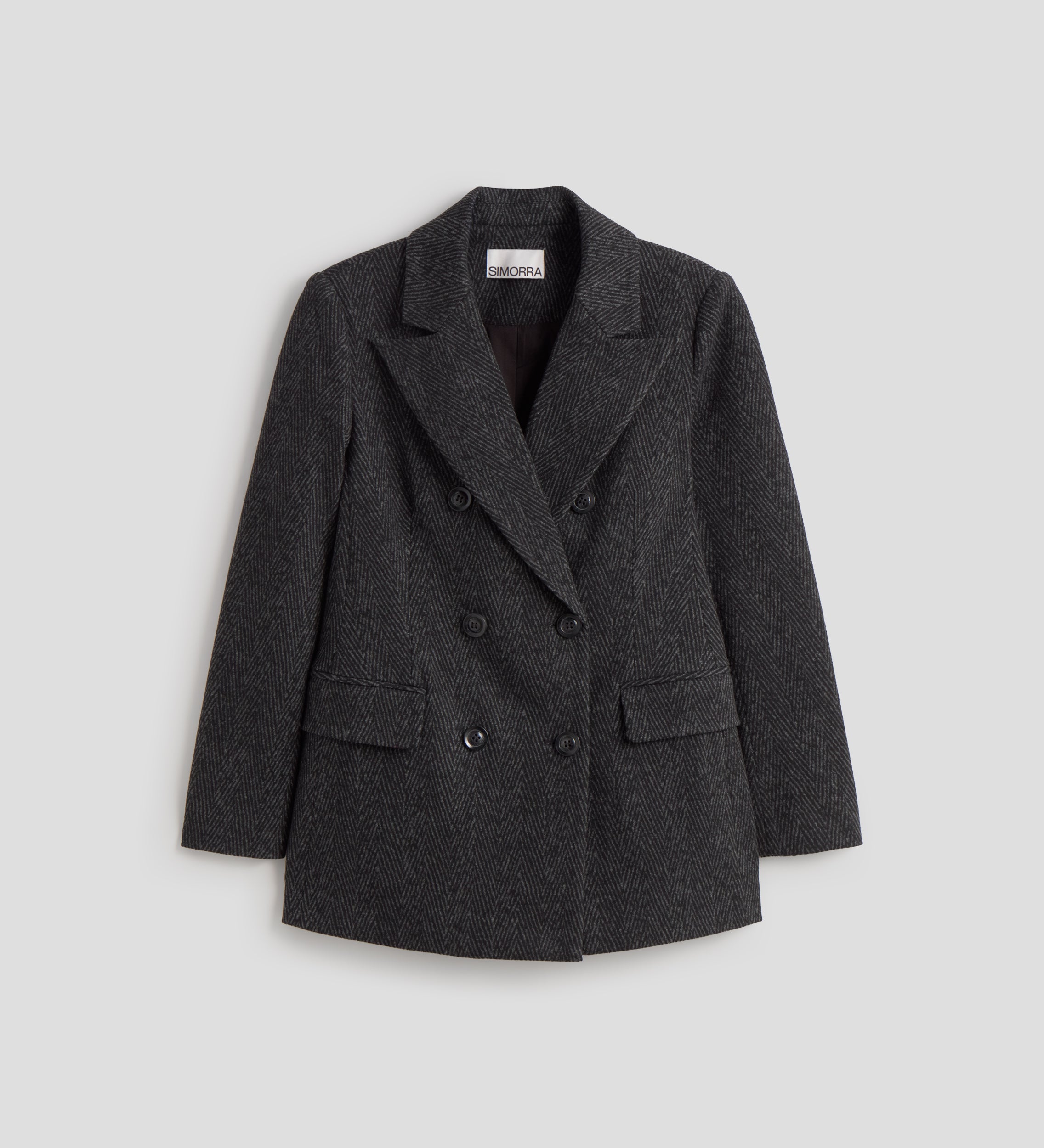 Blazer à chevrons