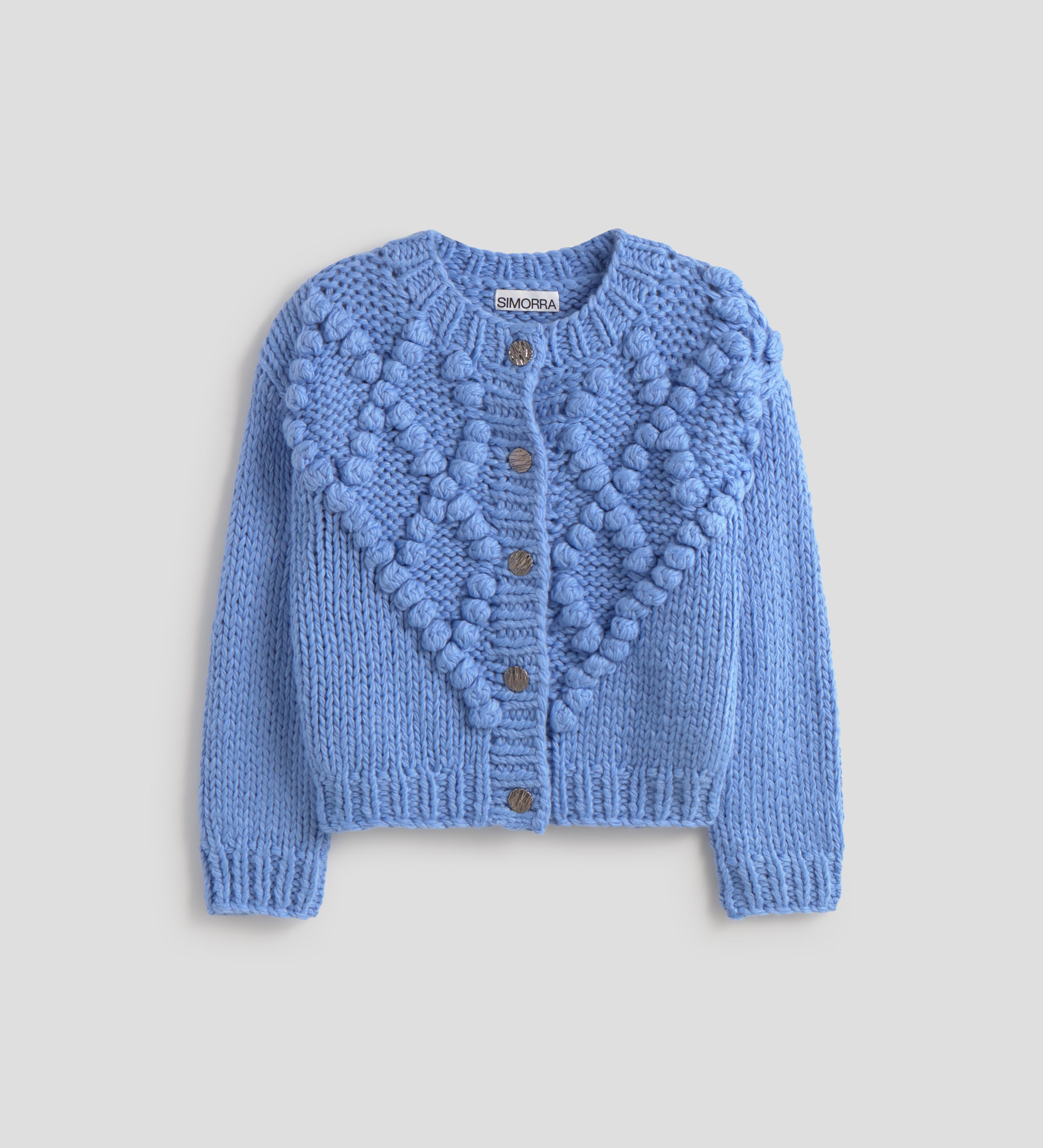 Chaqueta punto bordado 3D