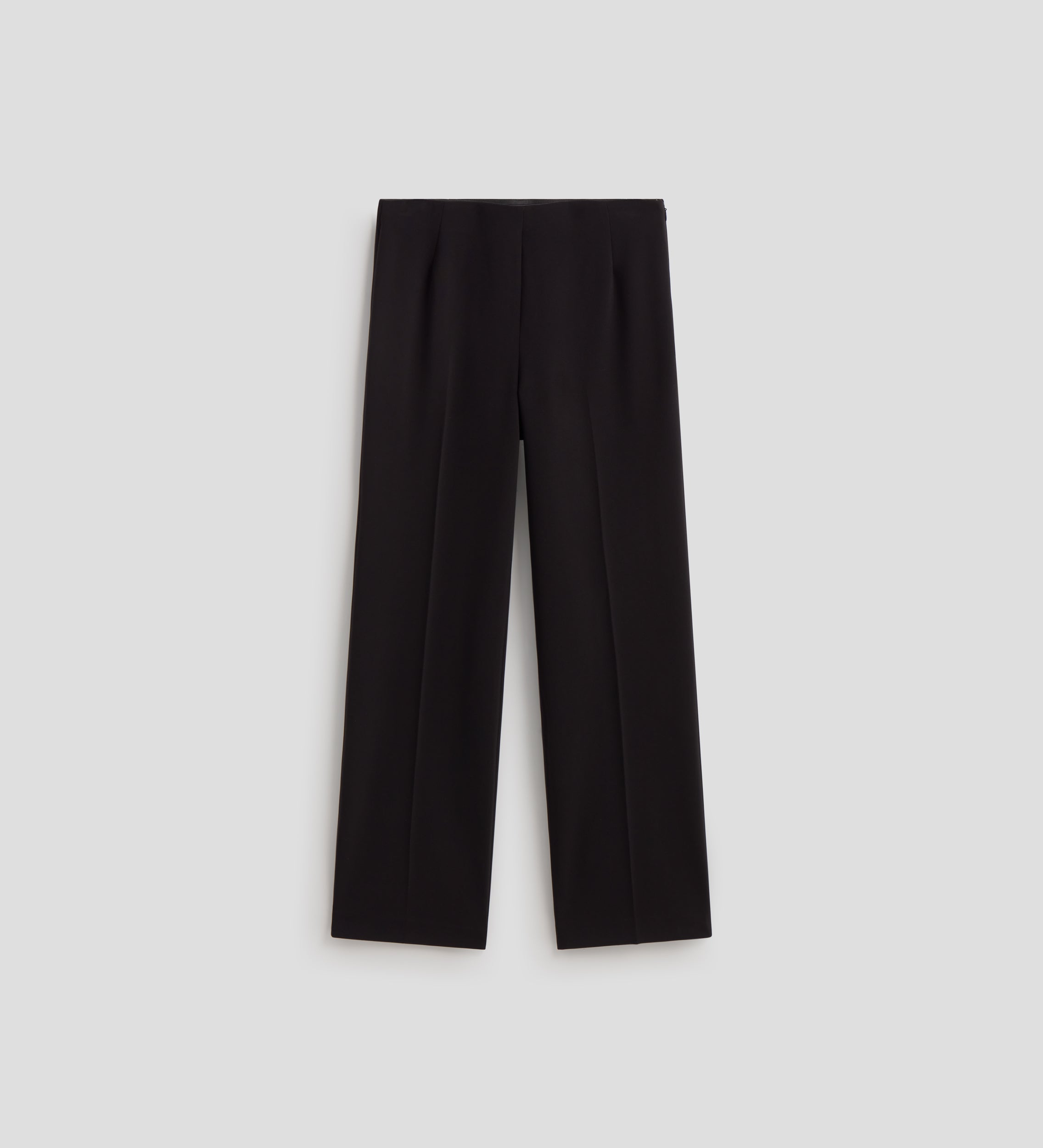 Straight stretch pants