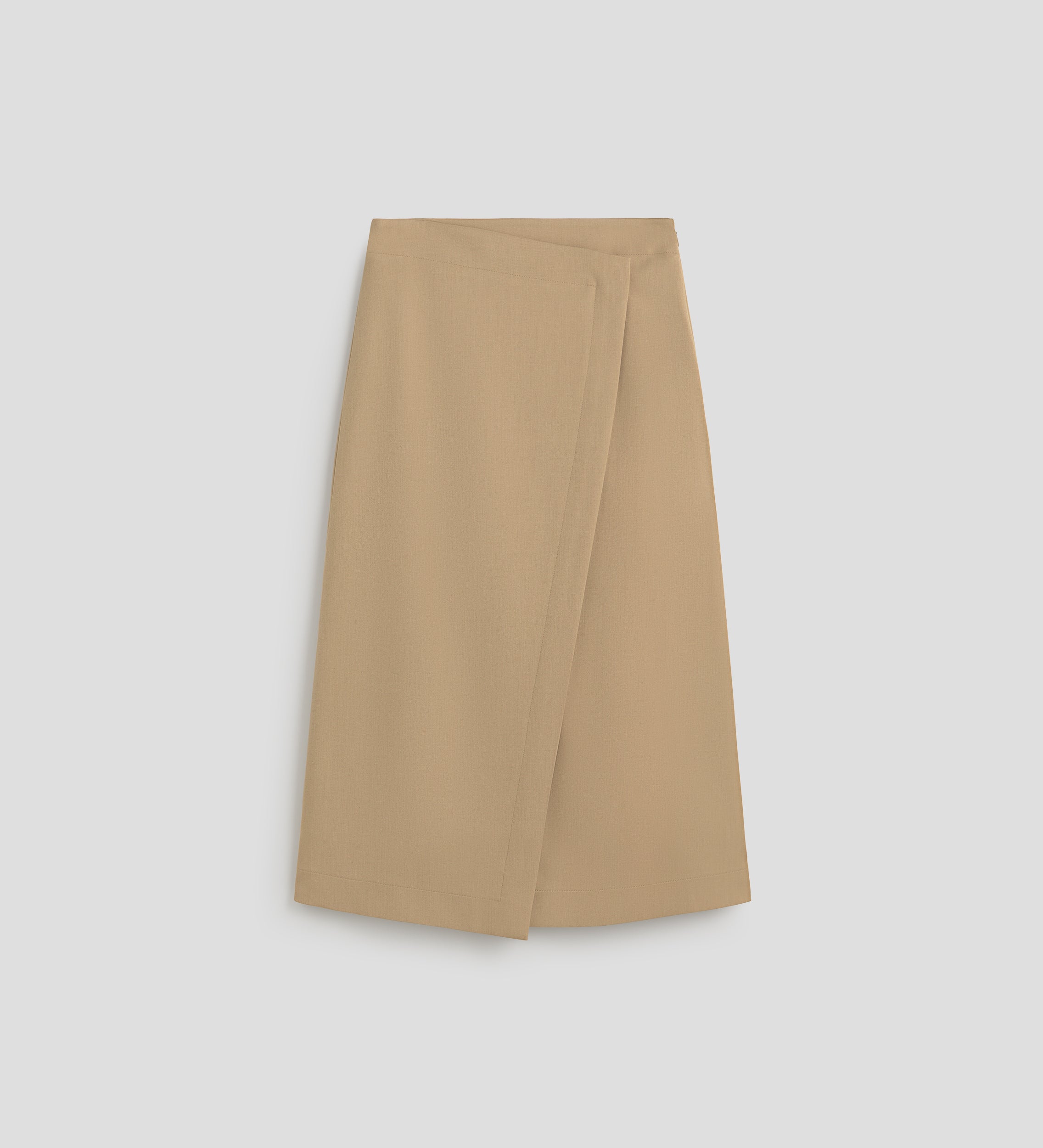 Jupe midi portefeuille