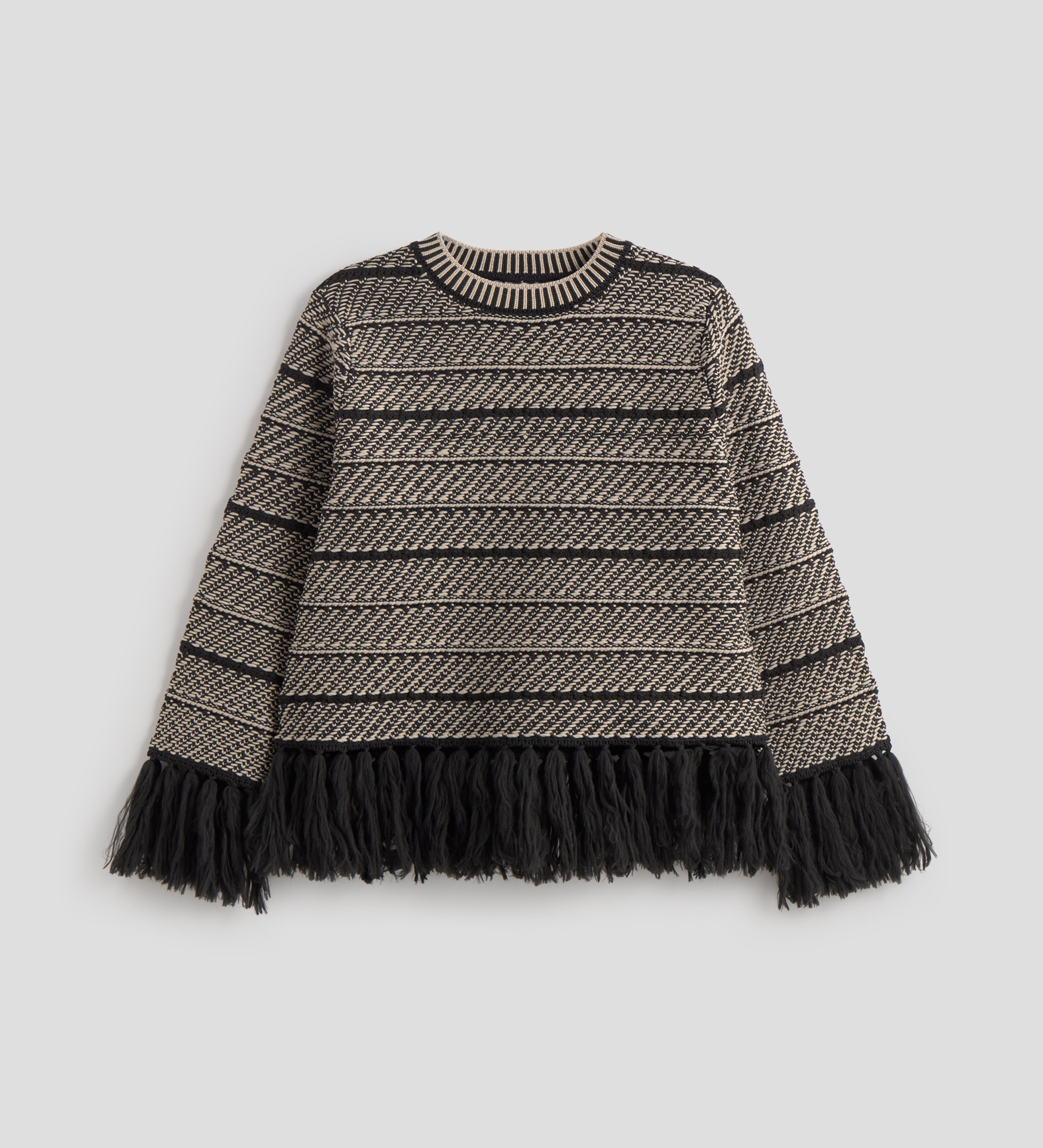 Pull en maille jacquard