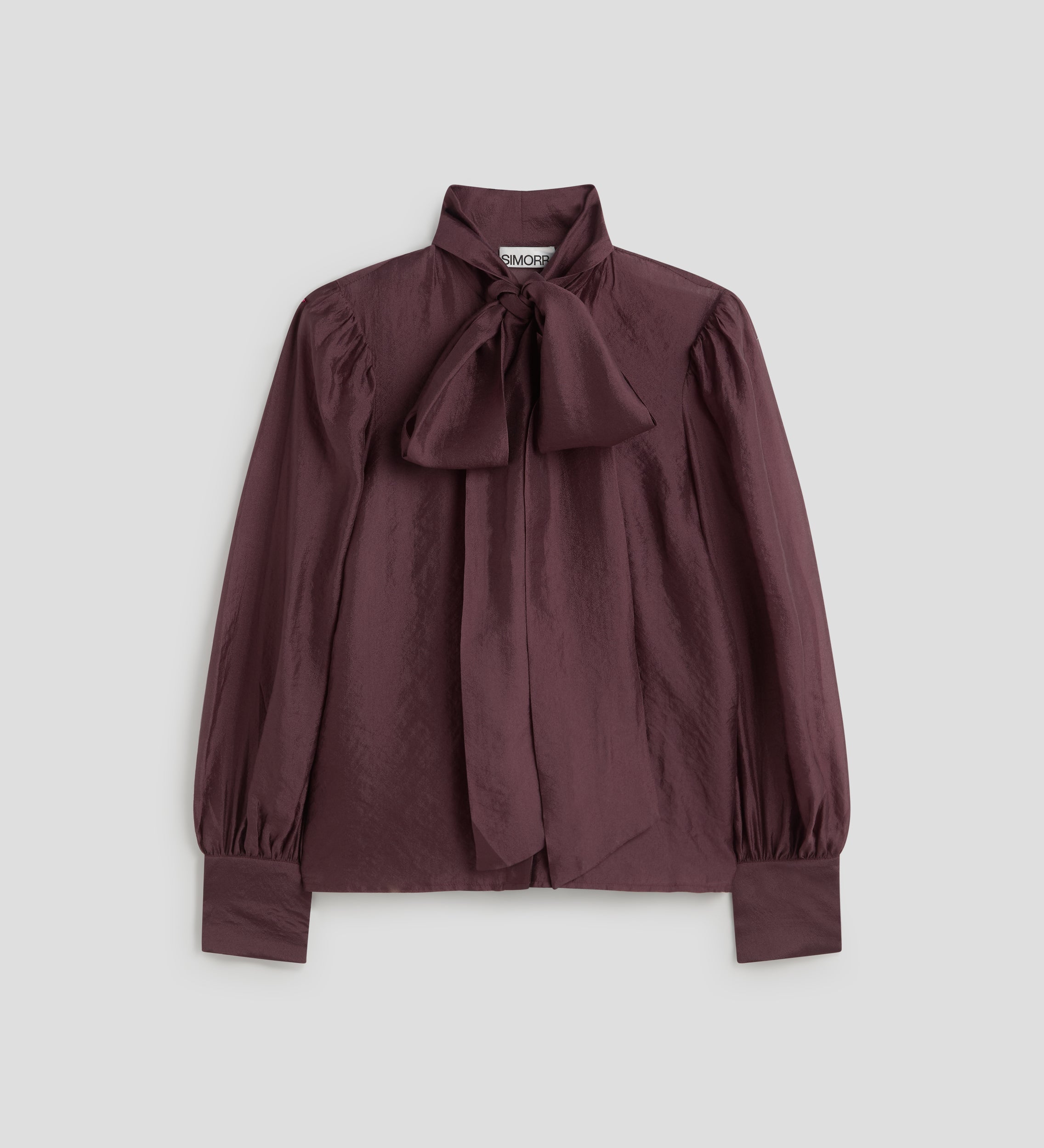 Blusa lazada cuello