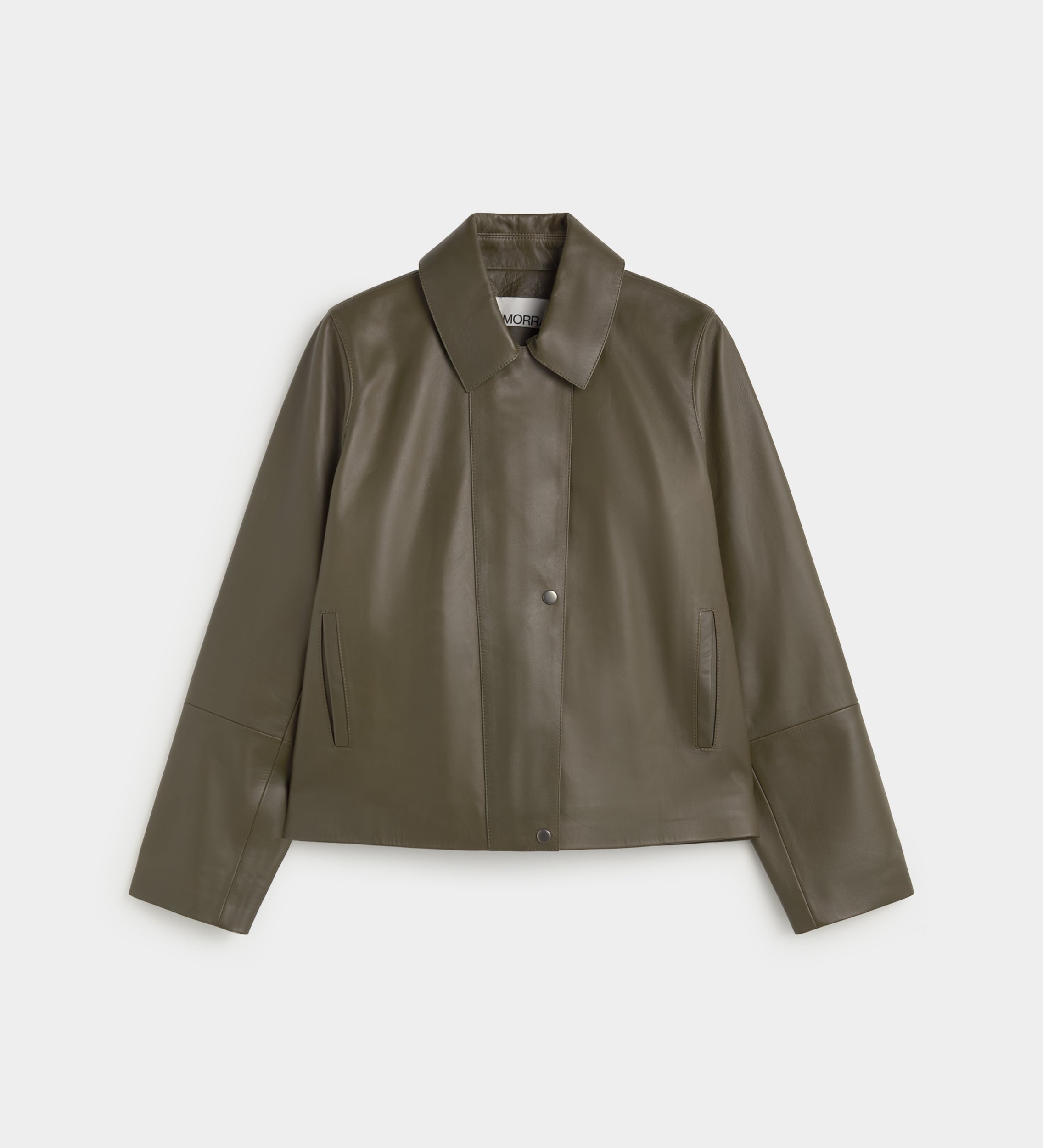 Veste courte en similicuir