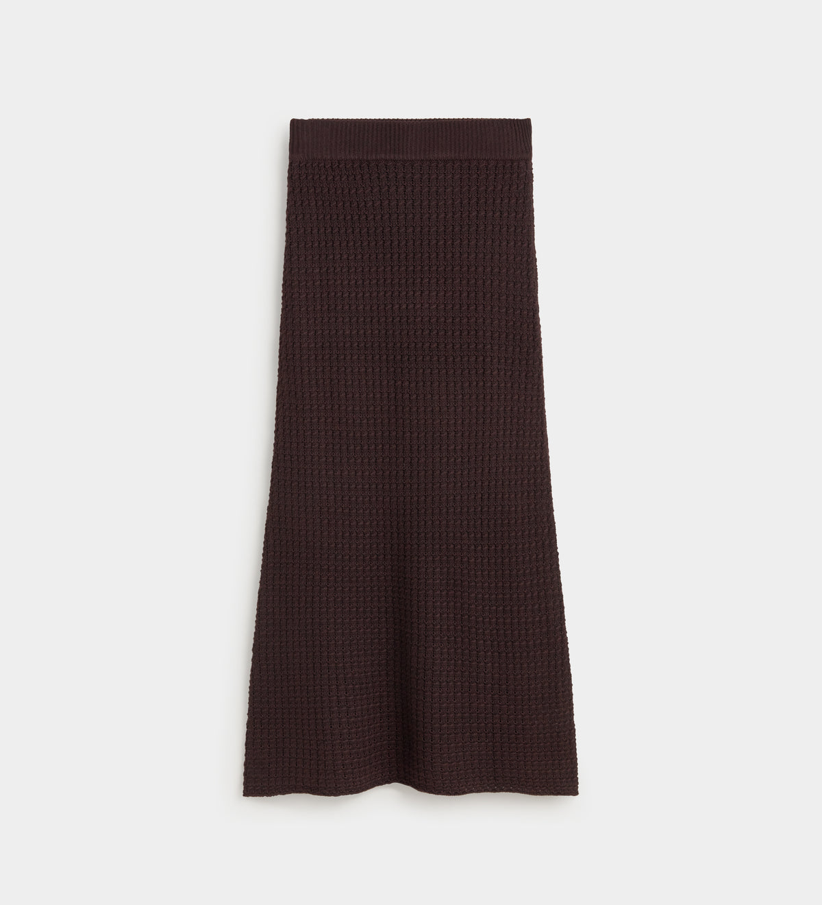 Jupe en maille texturée