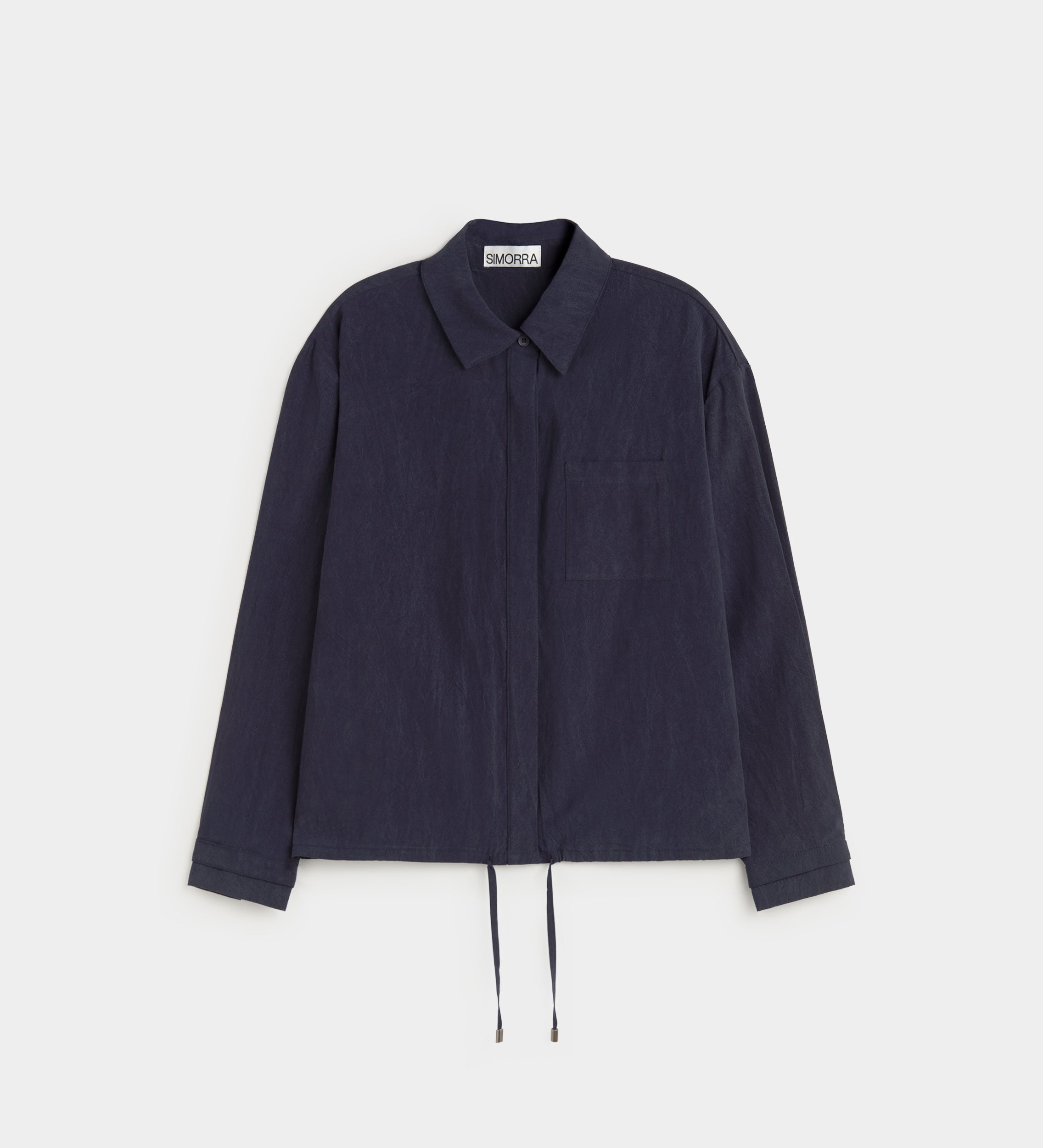 Fluid crop shirt