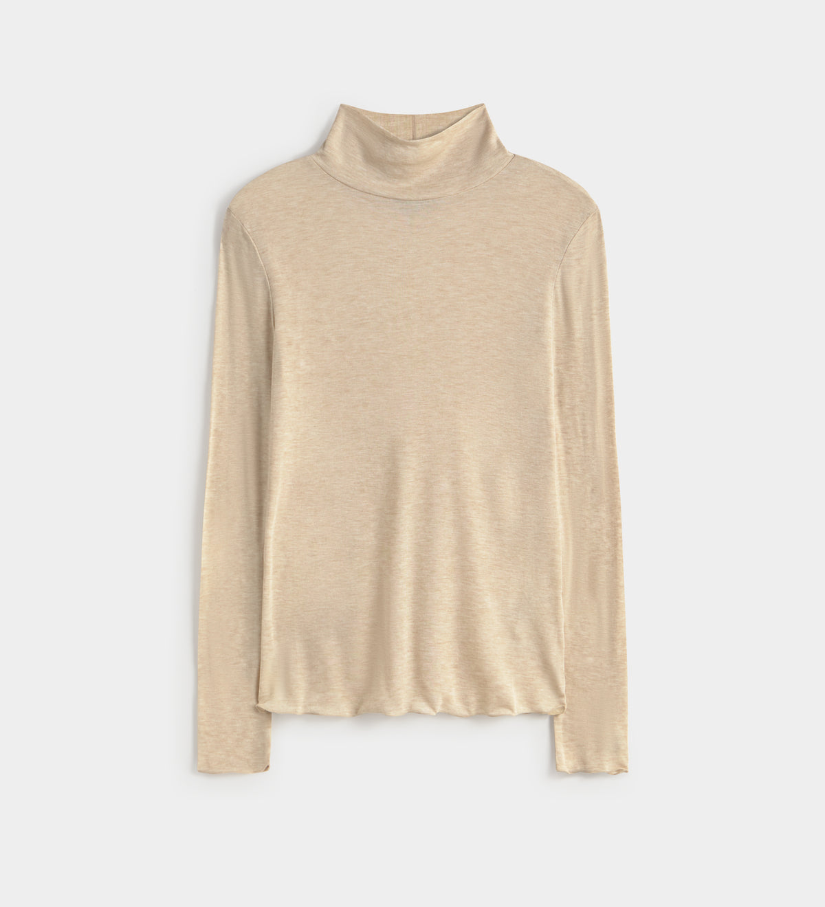 High-neck t-shirt