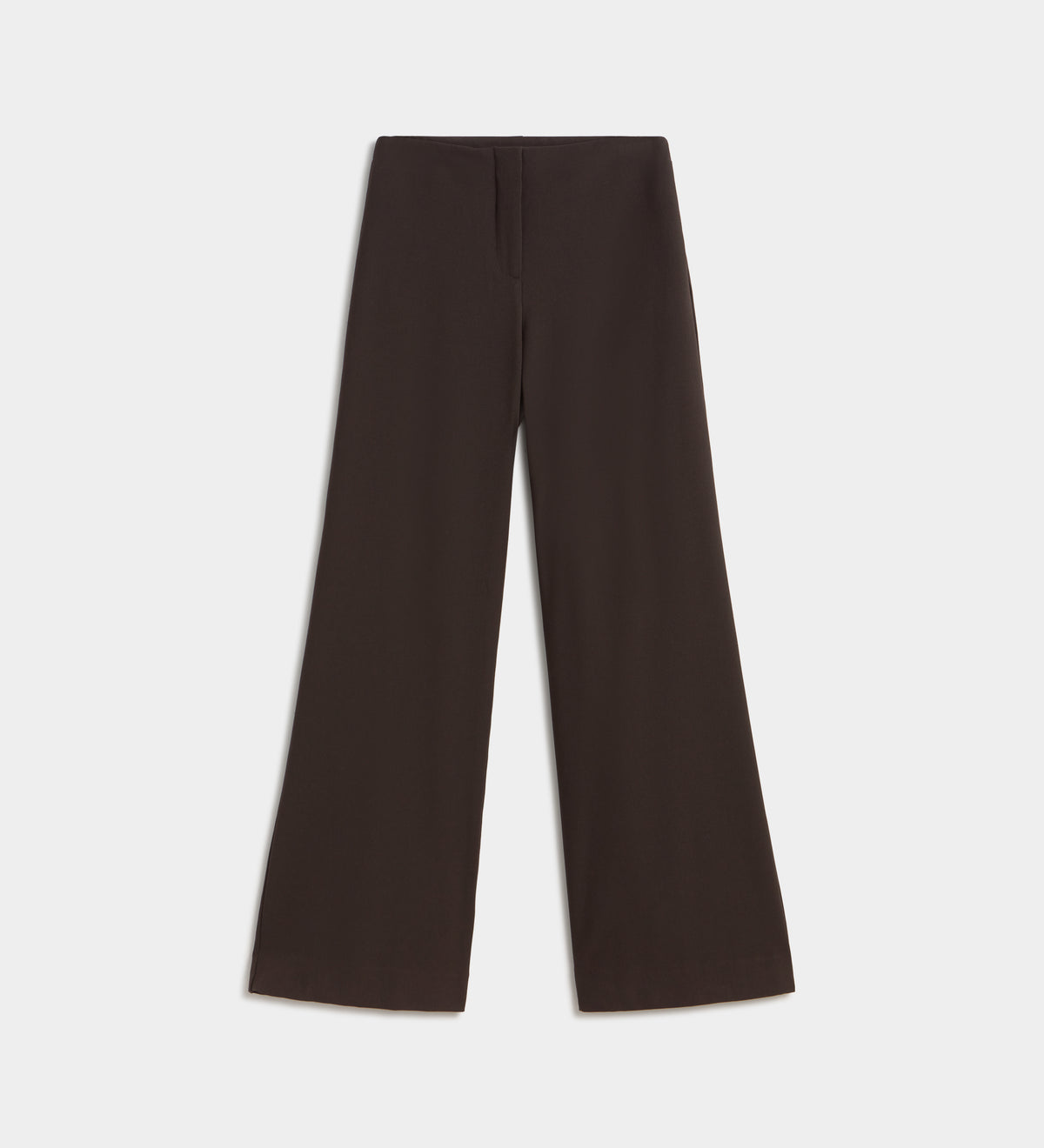 Pantalon large taille haute