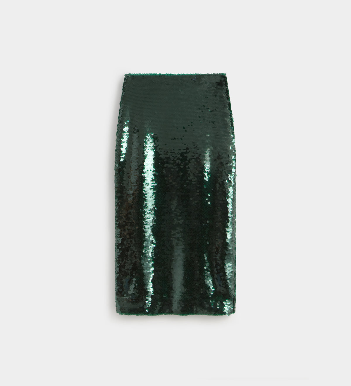 Jupe droite à sequins