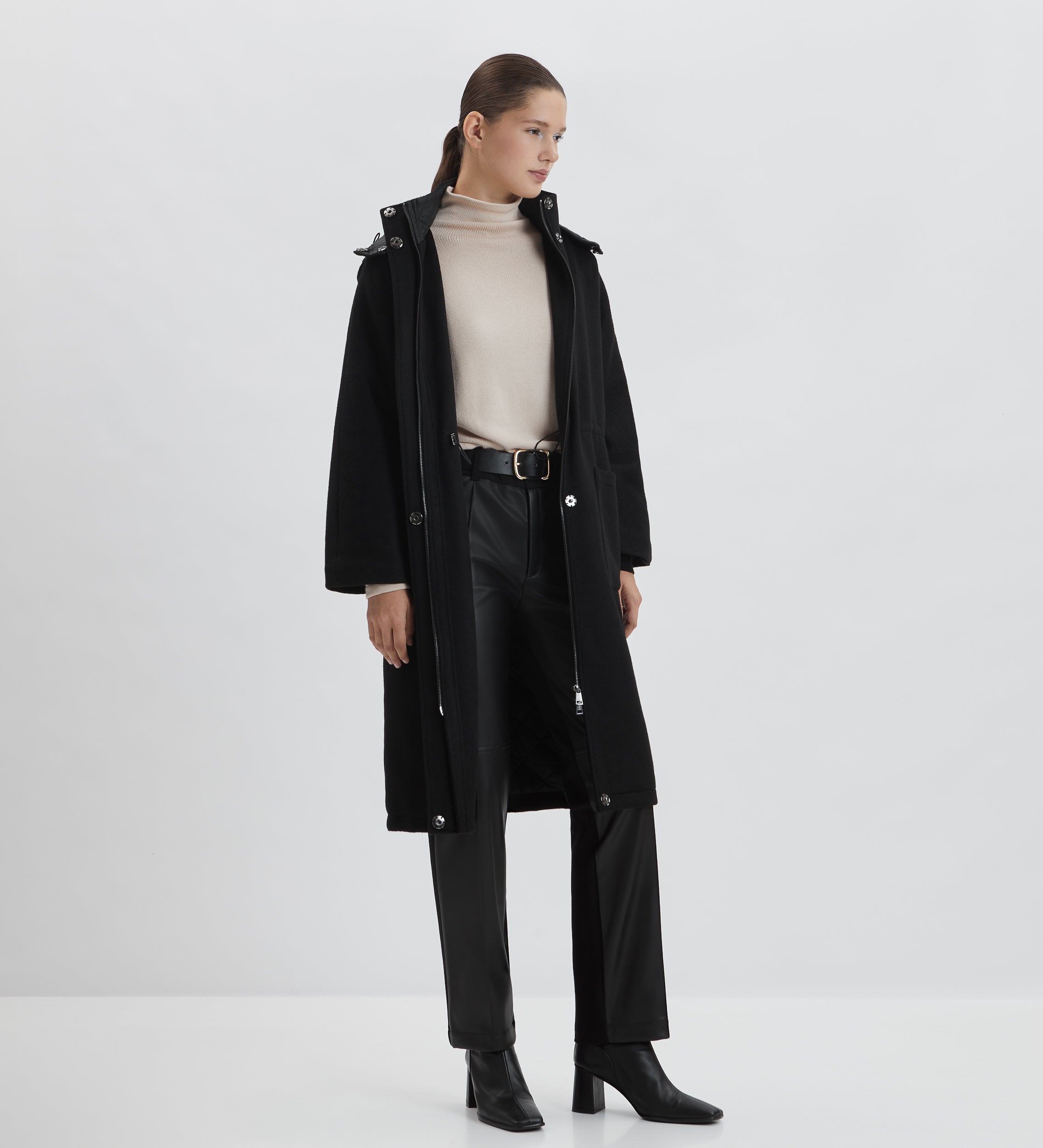 Manteau matelassé à capuche