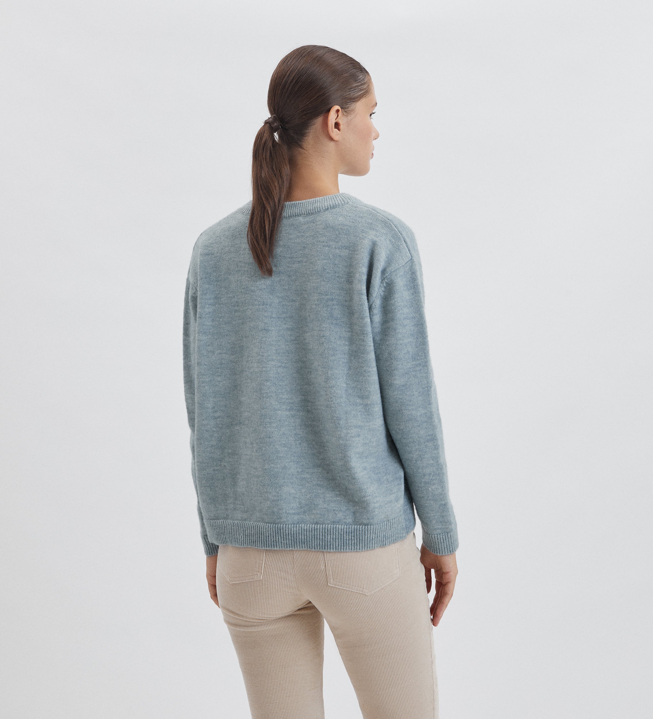 Pull effet effiloché