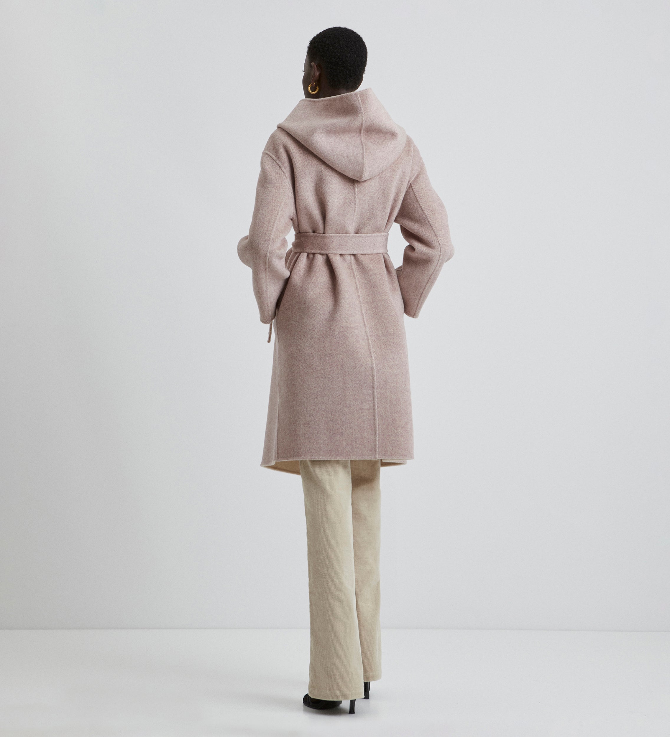 Manteau fantaisie à capuche