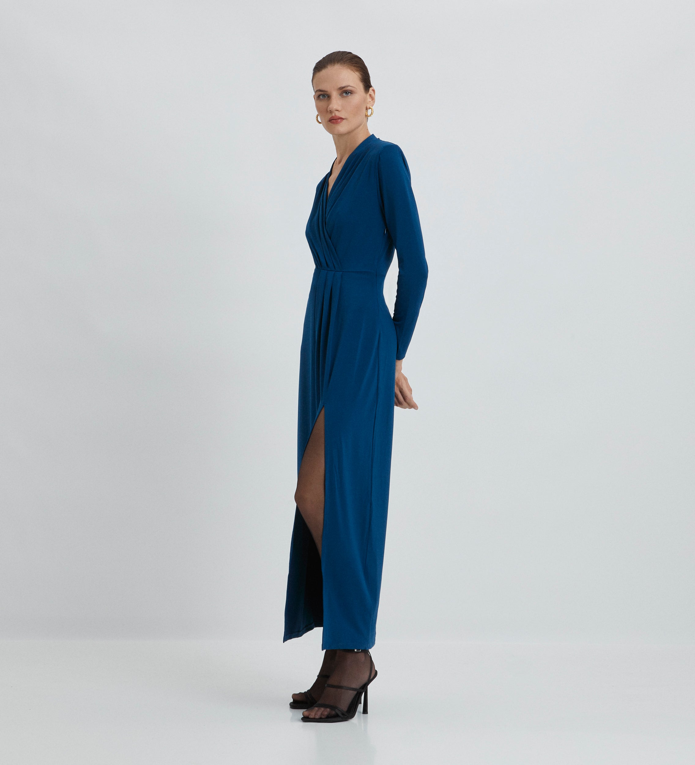 Long sleeve midi dress