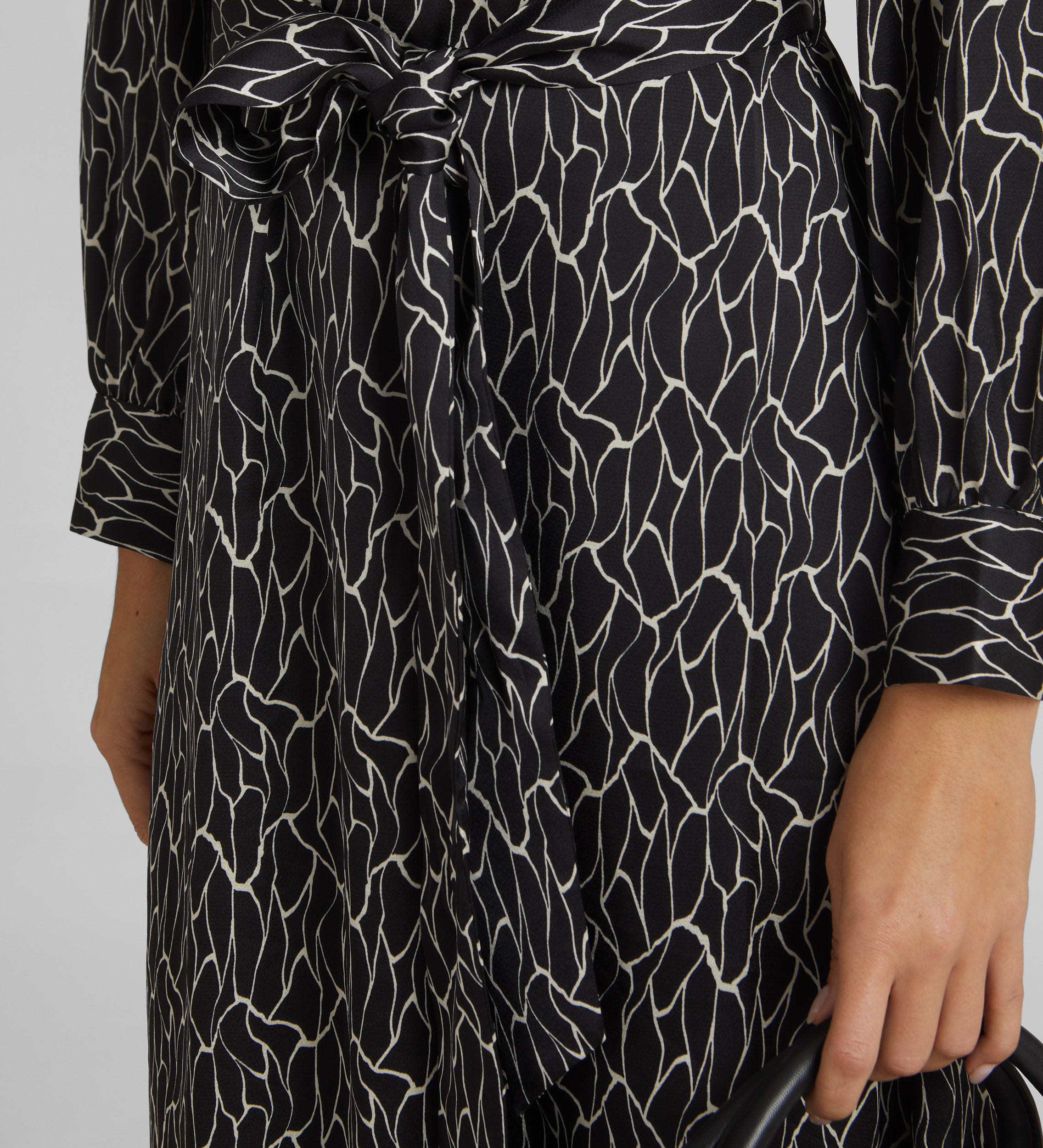 Robe midi imprimée