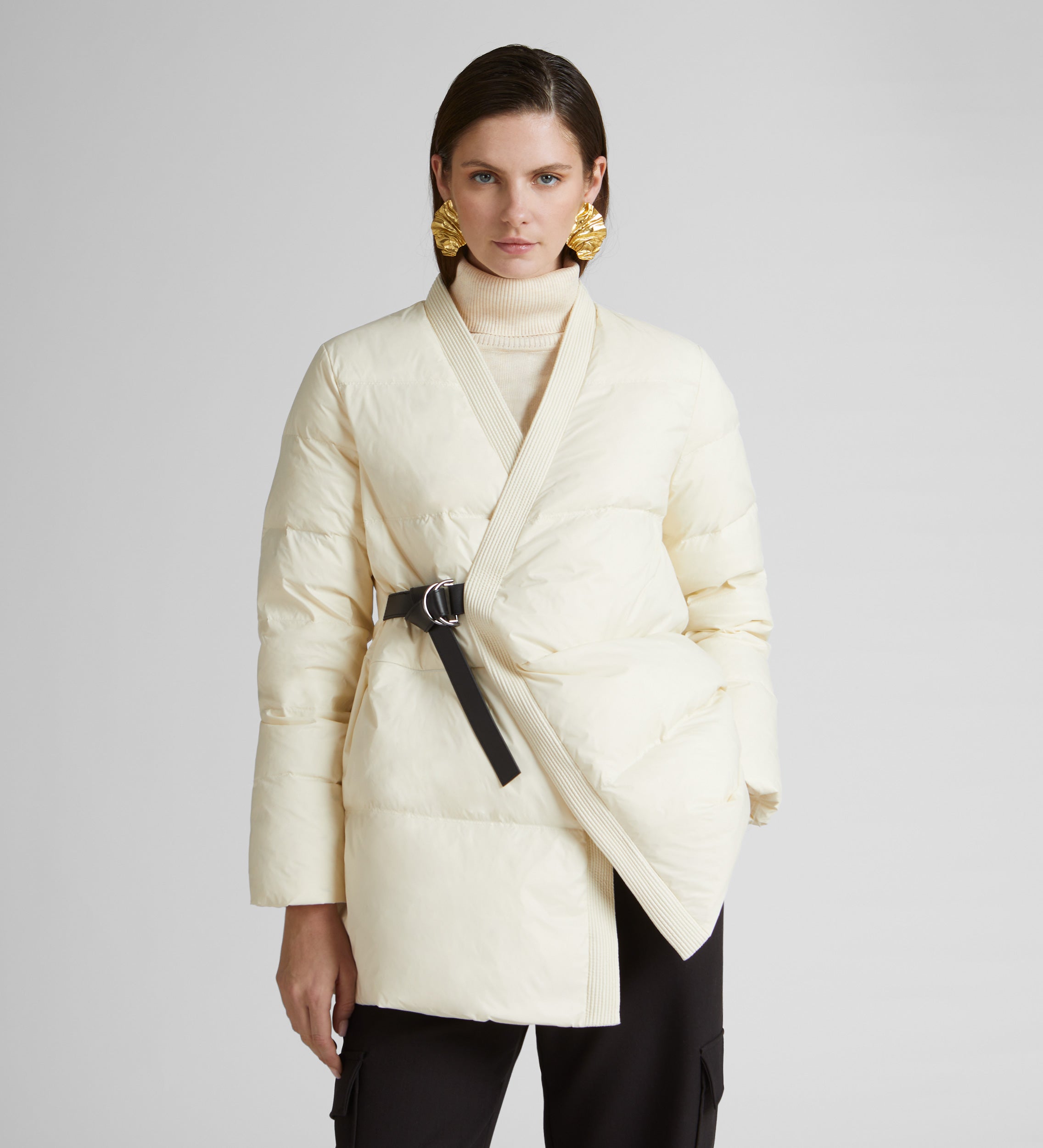 Echarpe parka courte