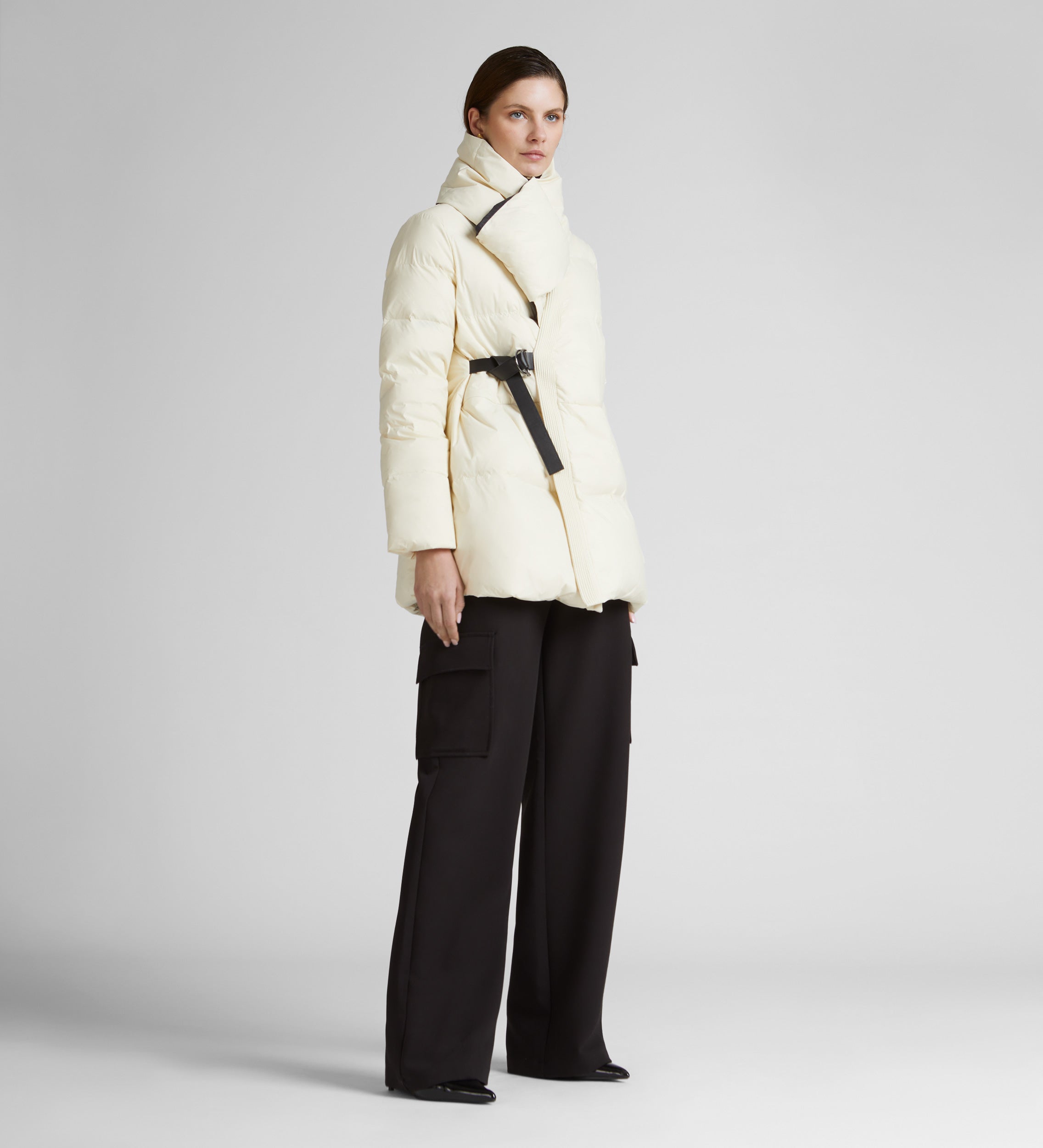 Echarpe parka courte