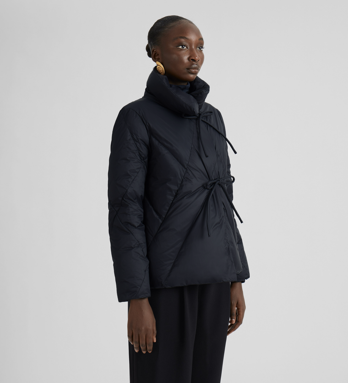 Parka coupe les liens