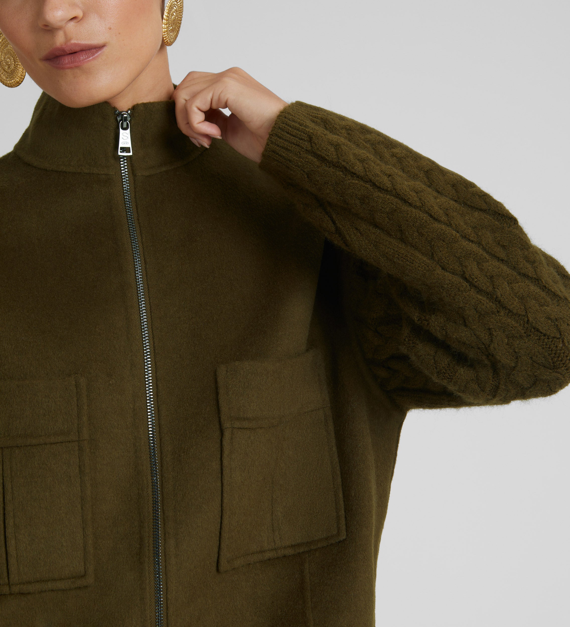 Chaqueta combinada