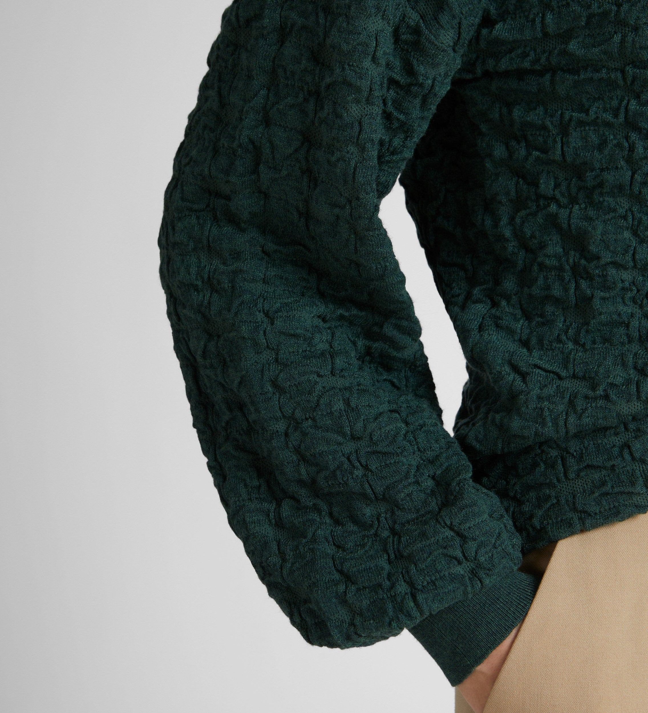 Pull texturé oversize