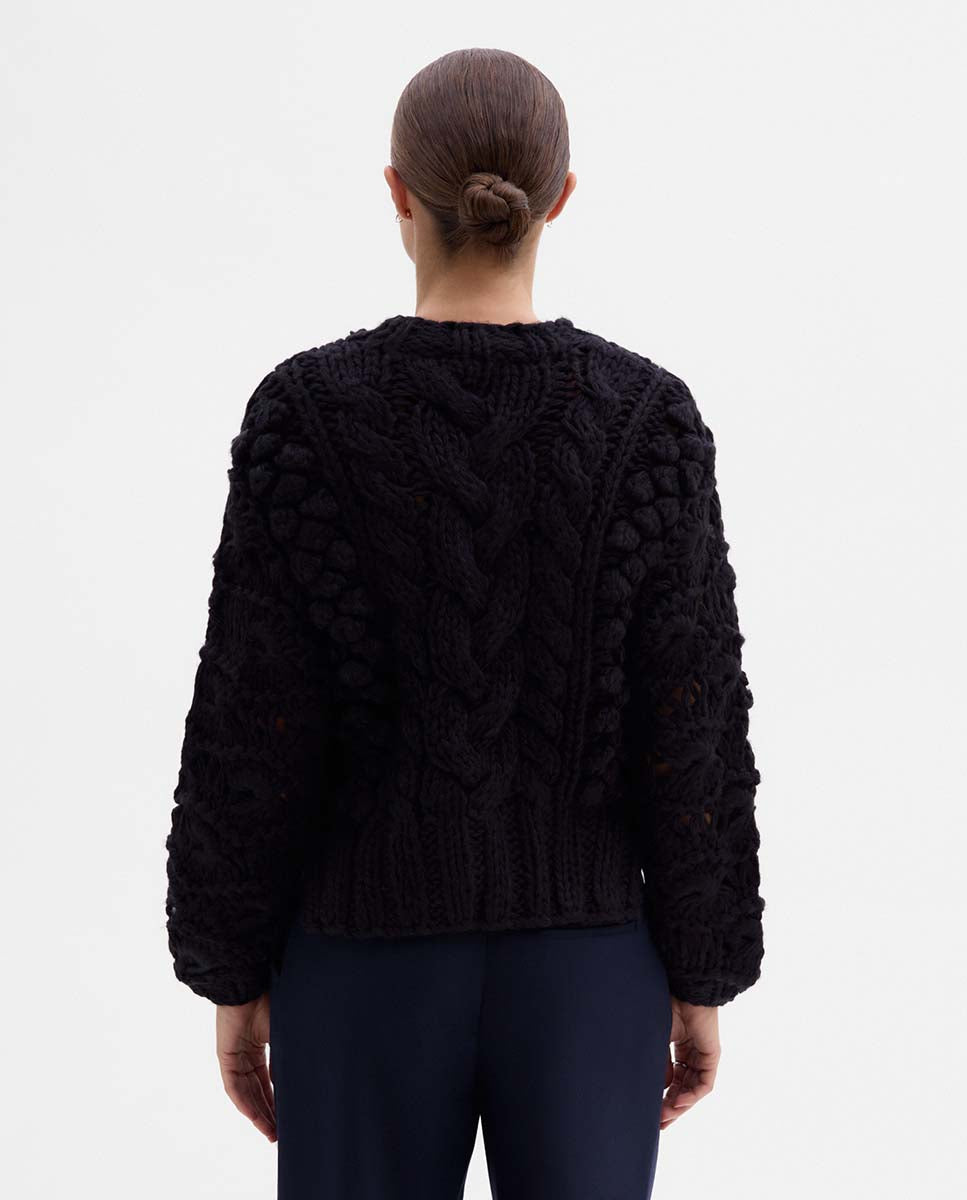 Hand-knitted sweater
