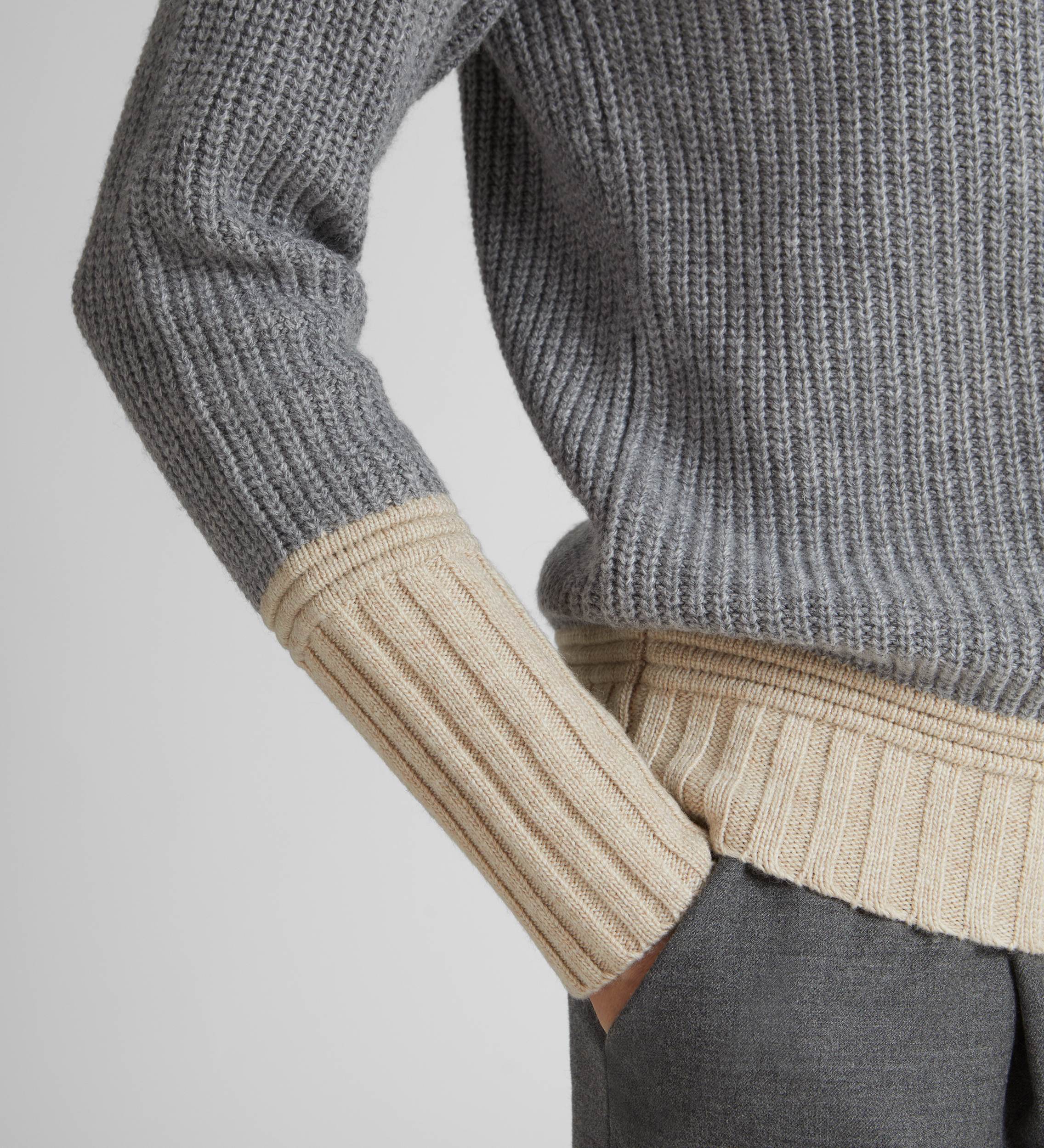 Pull à col montant