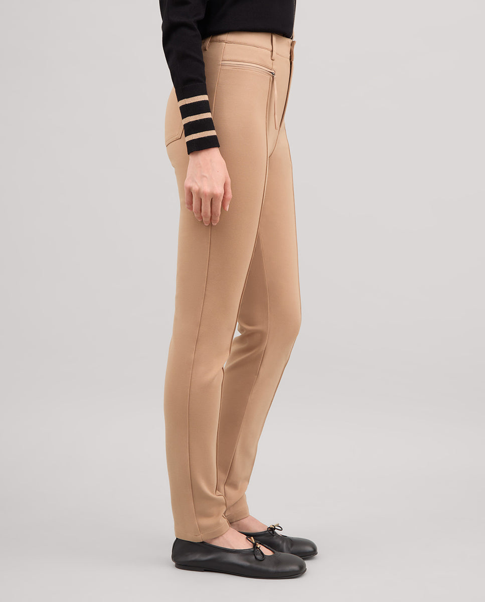 Slim fit stretch trousers