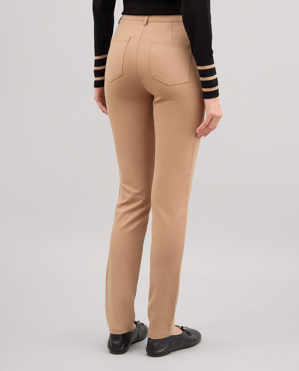 Slim fit stretch trousers