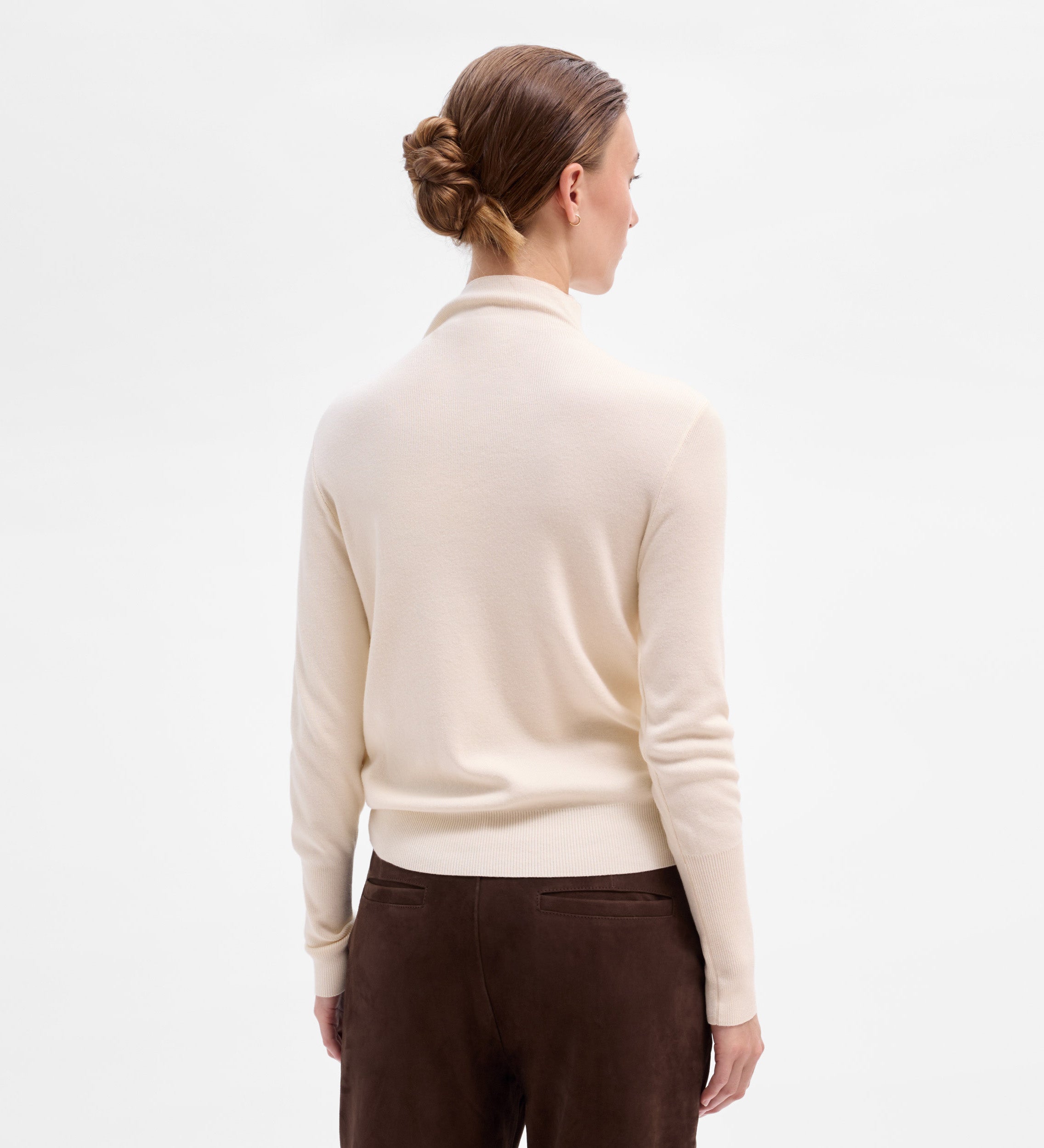 Pull effet écharpe