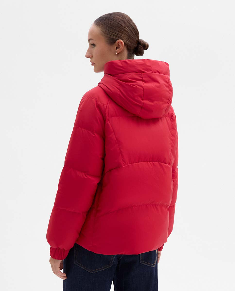 Reversible down jacket