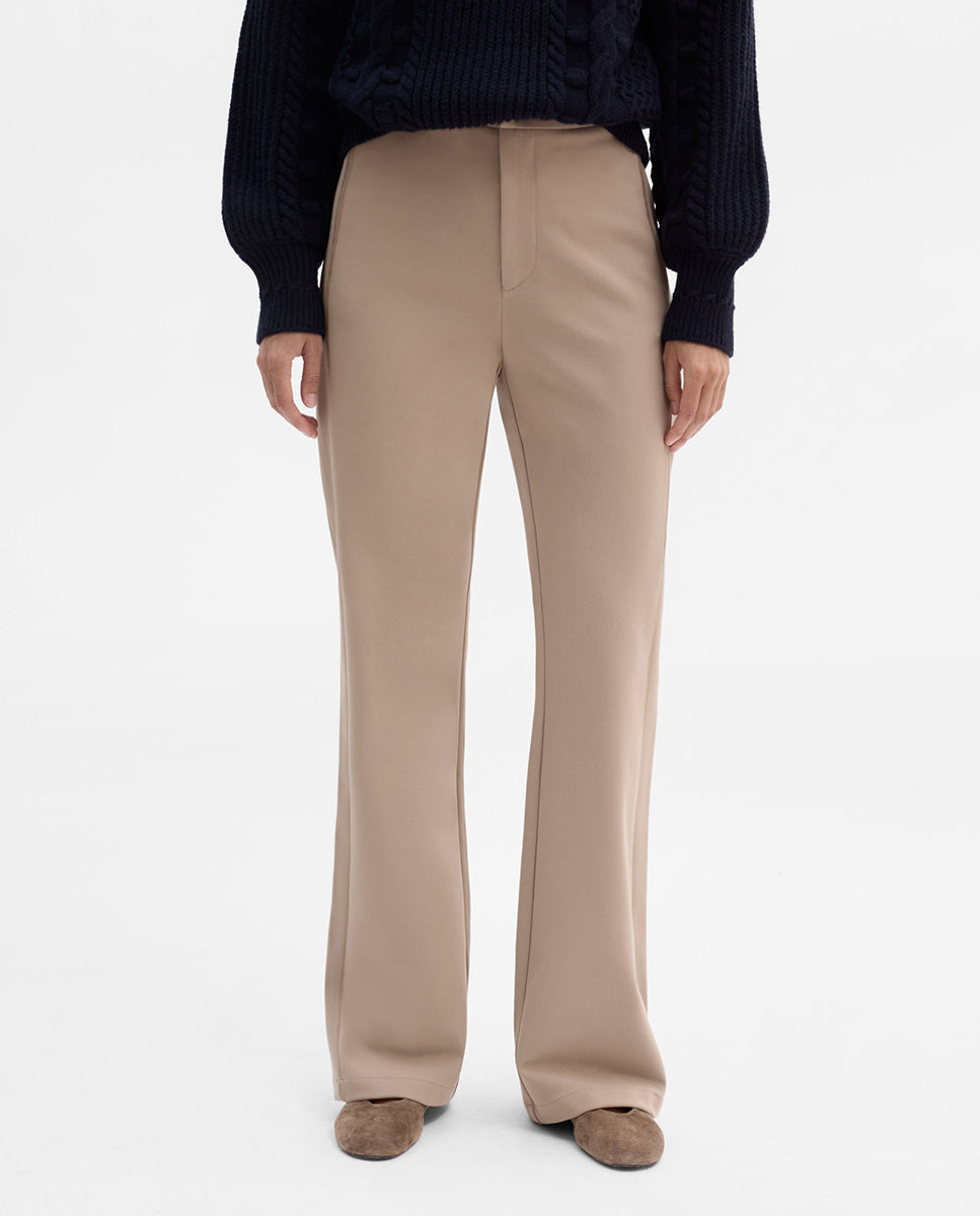 Pantalon à jambe droite