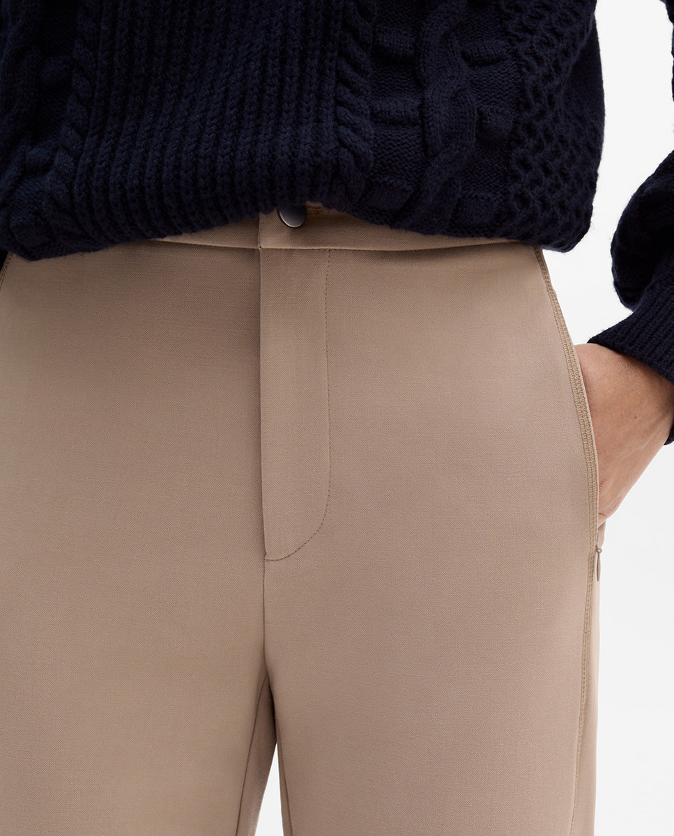 Pantalon à jambe droite