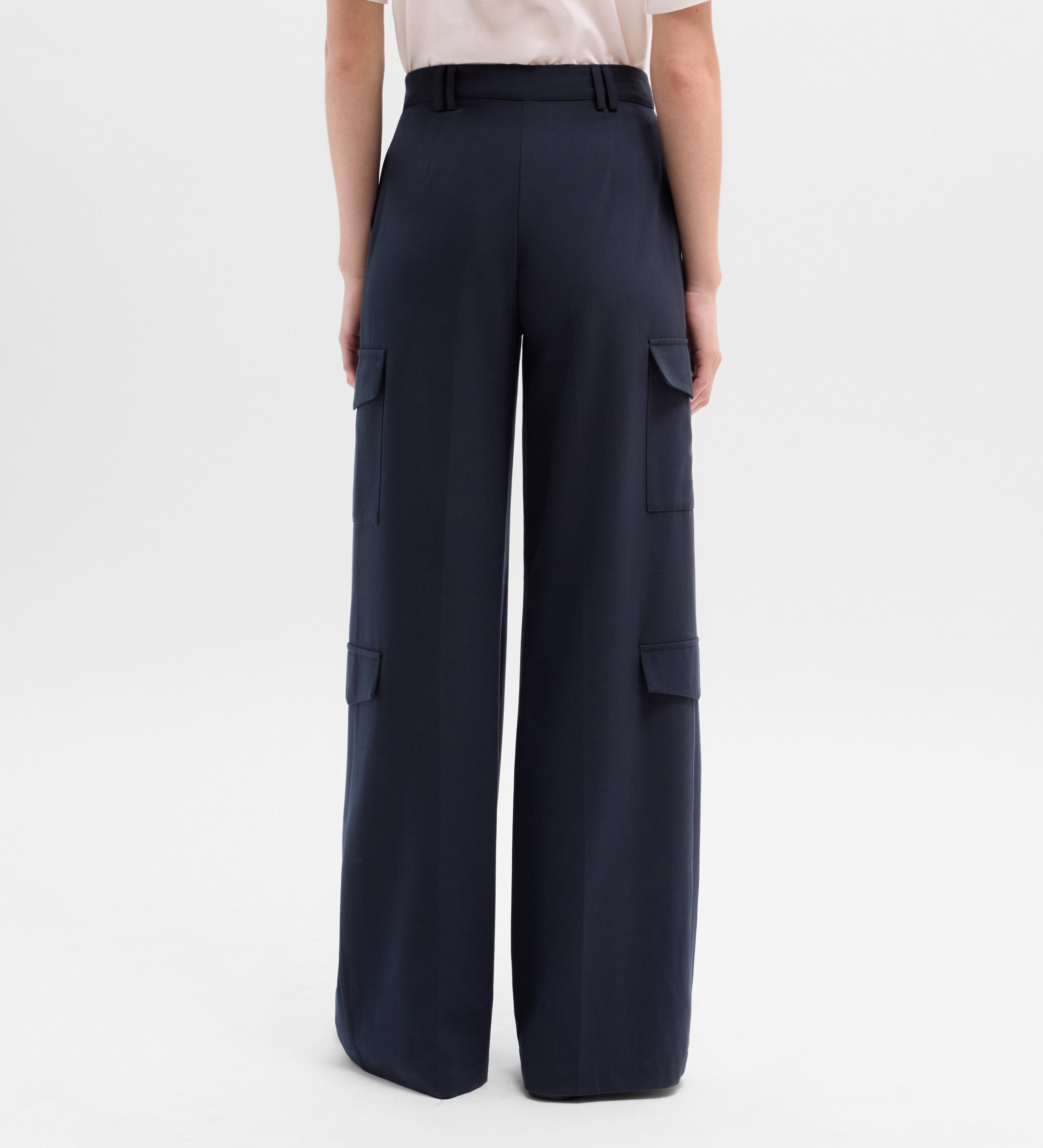 Pantalón pinzas cargo