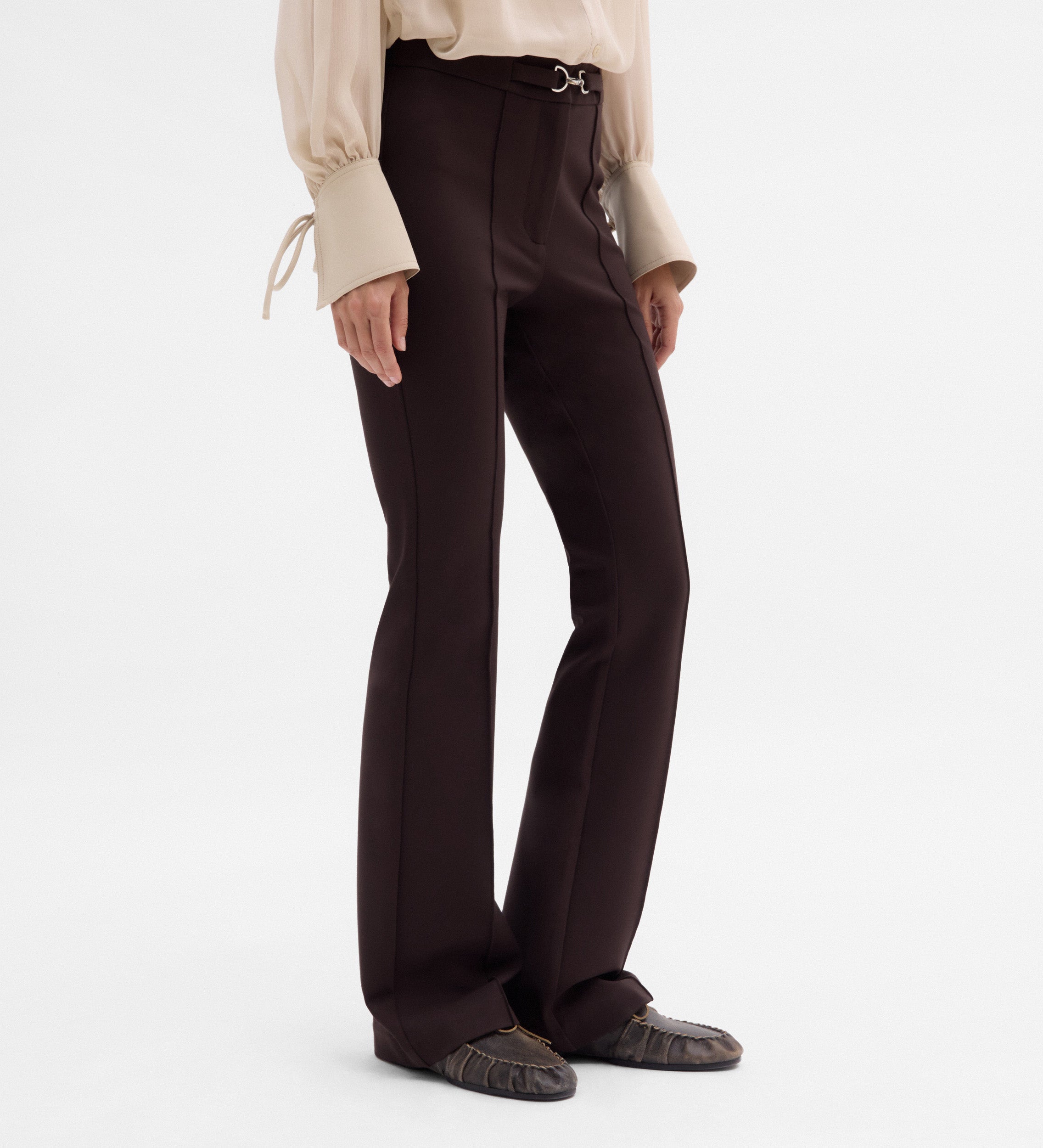 Flared pants belt