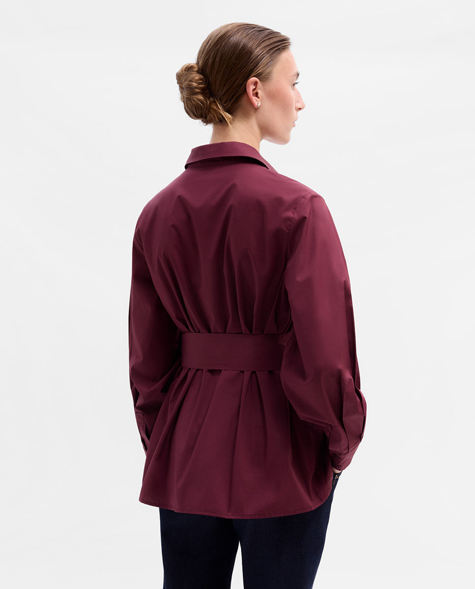 Chemise avec ceinture