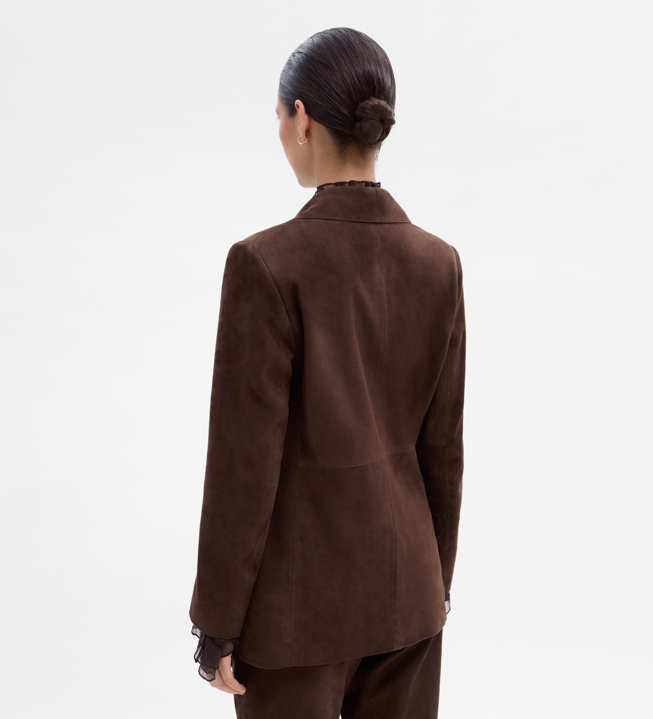 Blazer en daim