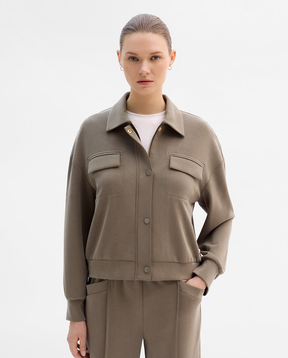 Chaqueta de punto suave