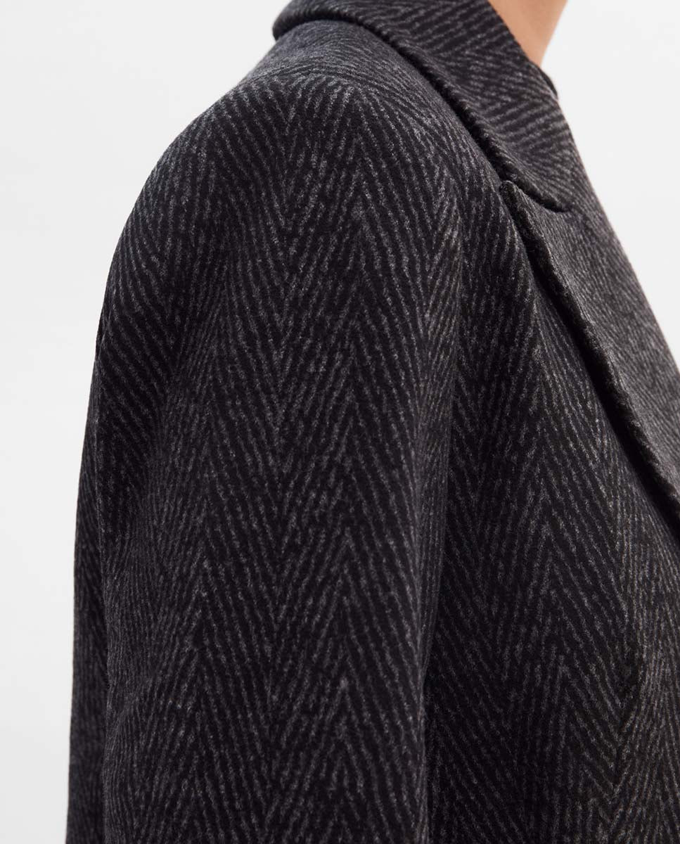 Blazer à chevrons
