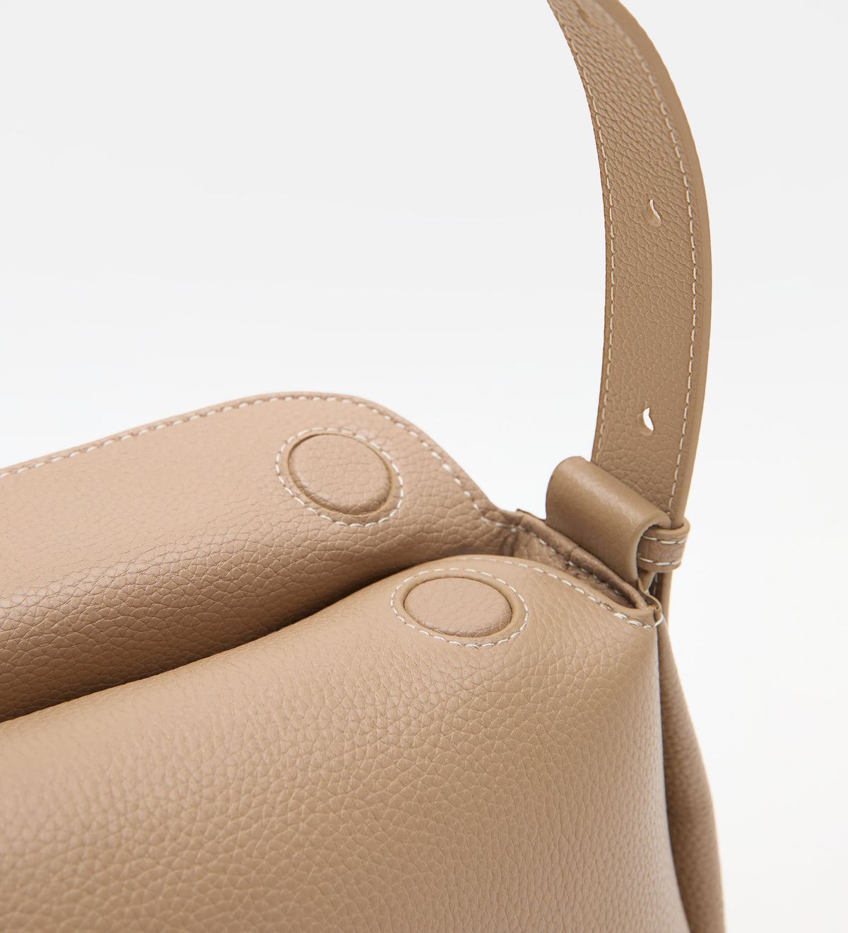 Bolso piel baguette