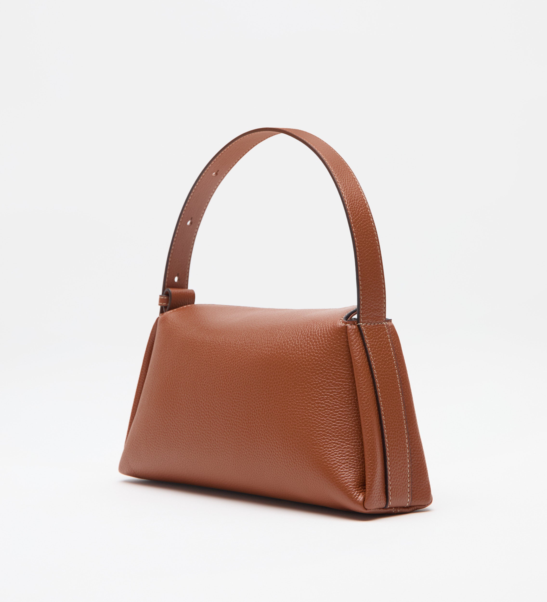 Baguette leather bag