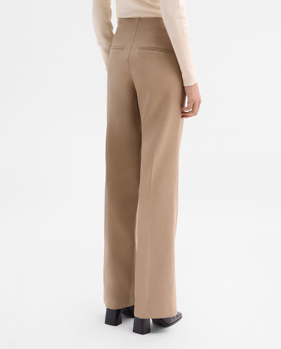 Wide straight pants