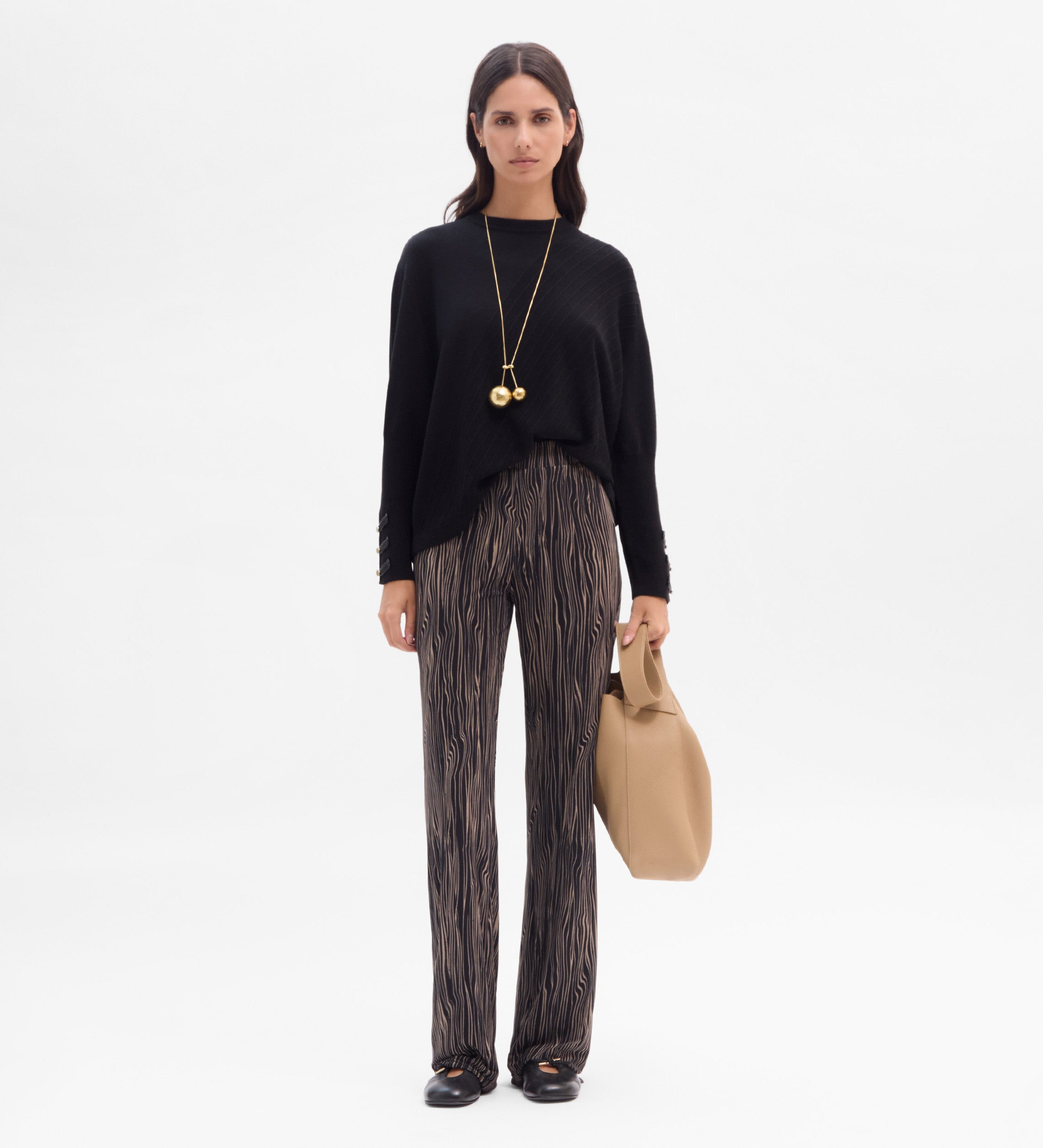 Pantalon en tulle imprimé
