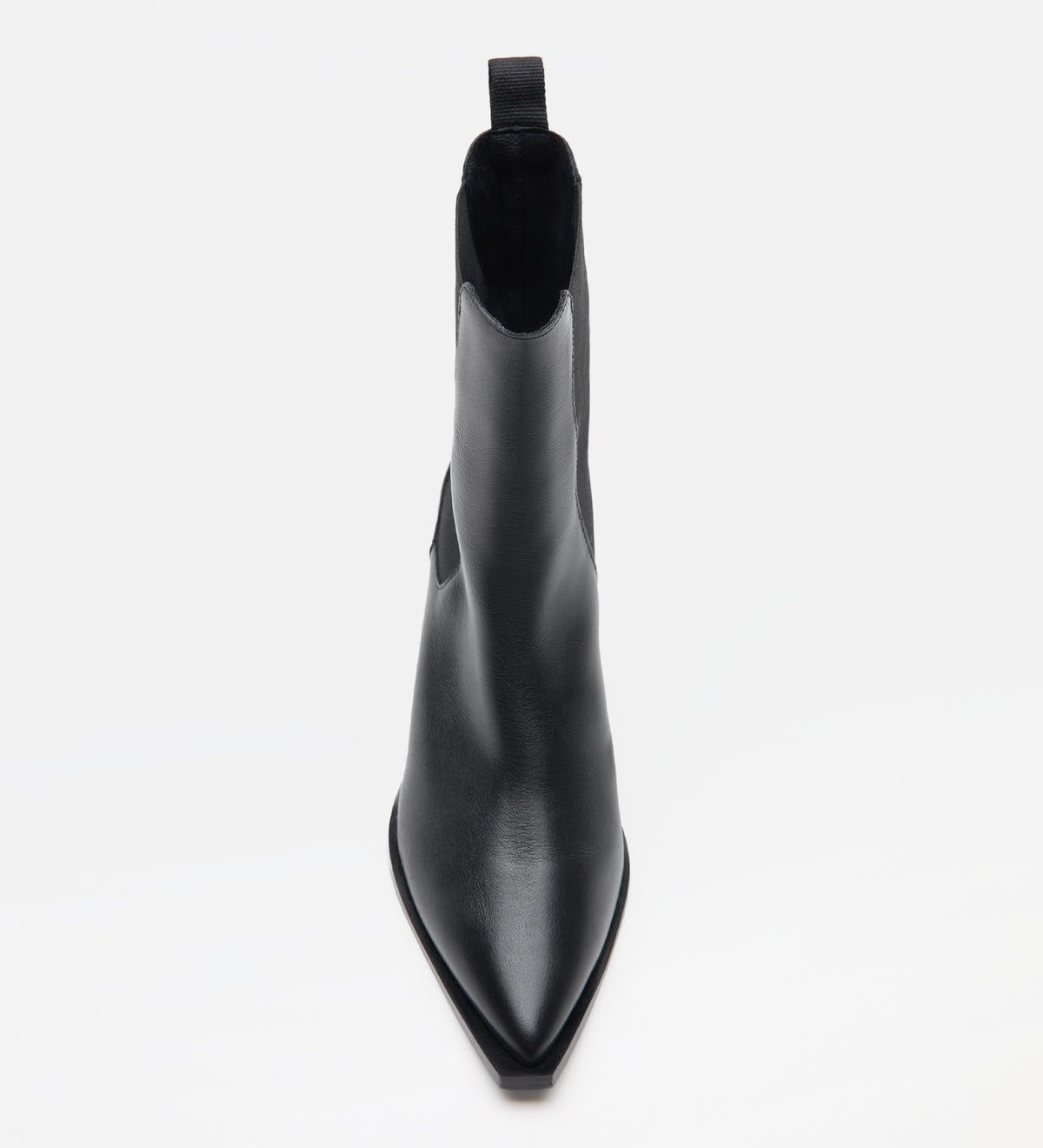 Leather ankle boot