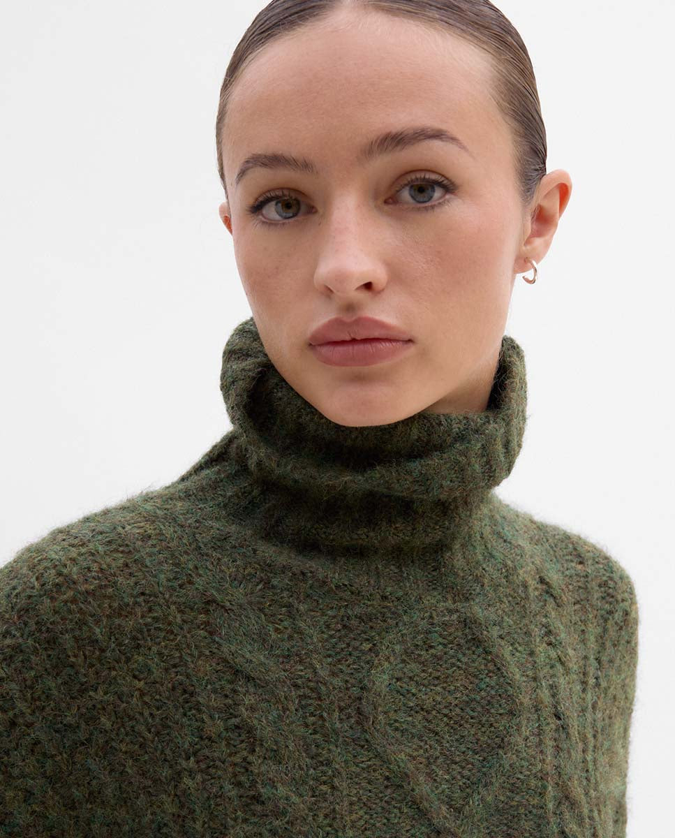 Wool blend sweater