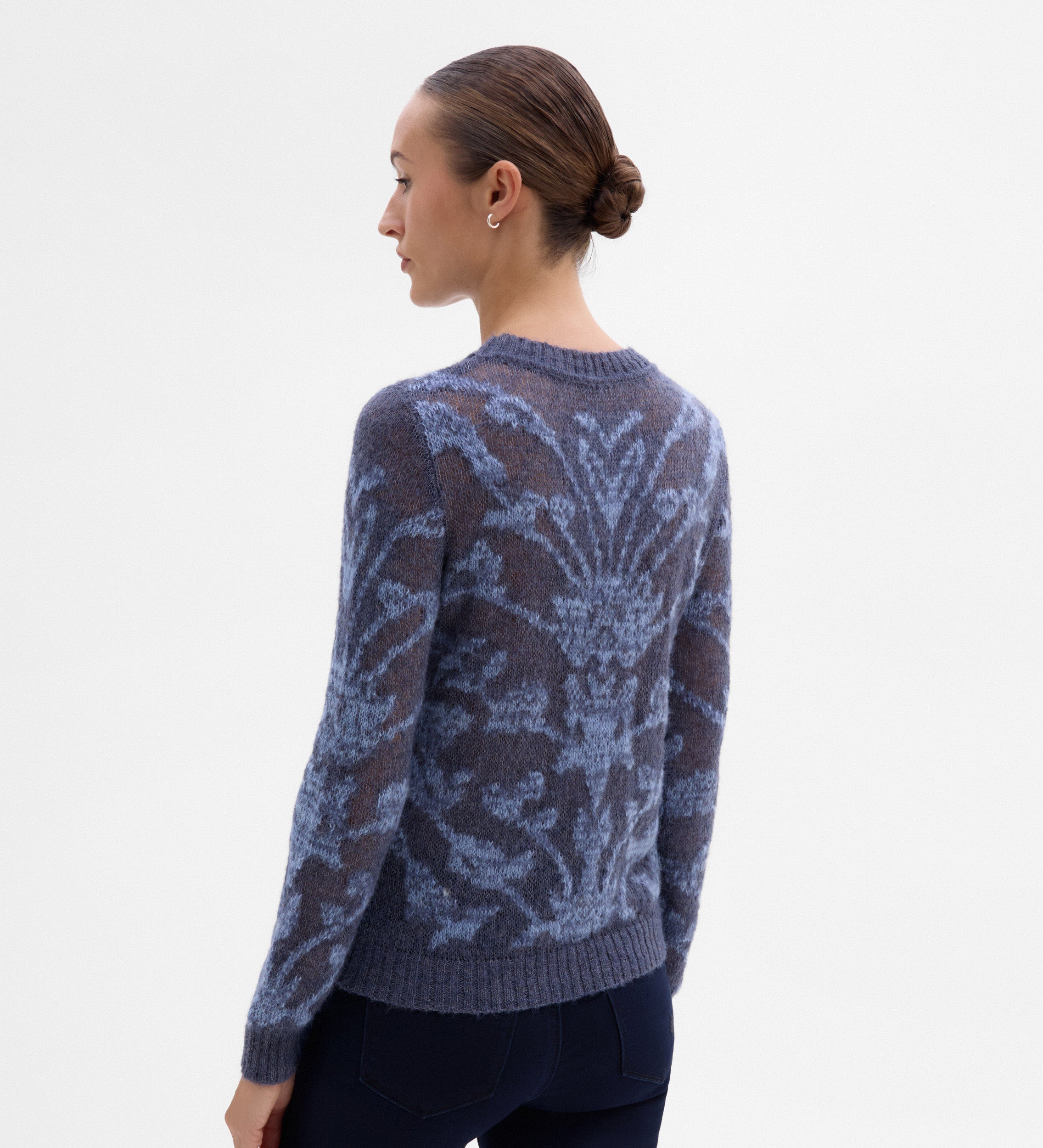 Jersey punto jacquard
