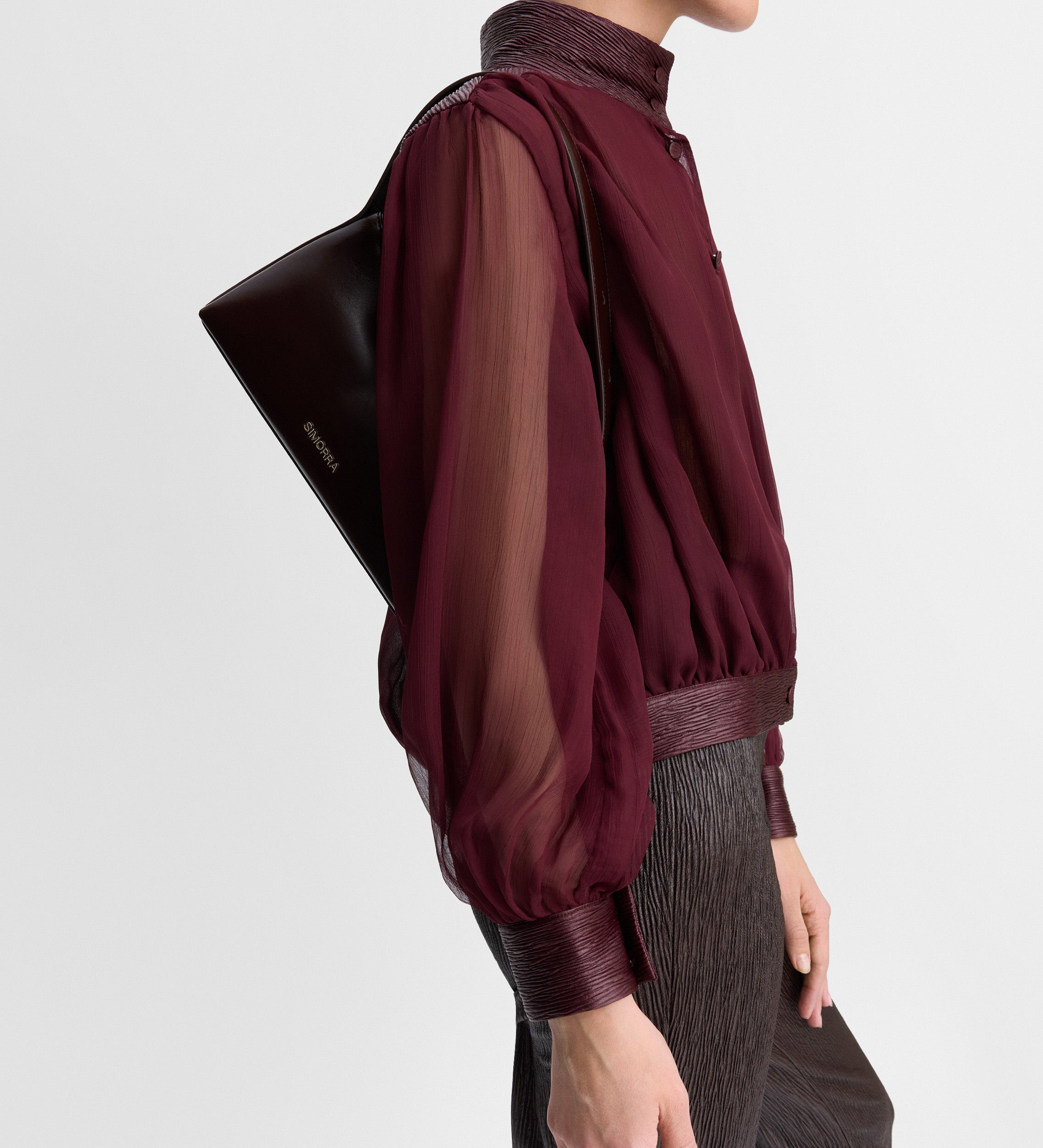 Blusa combinada